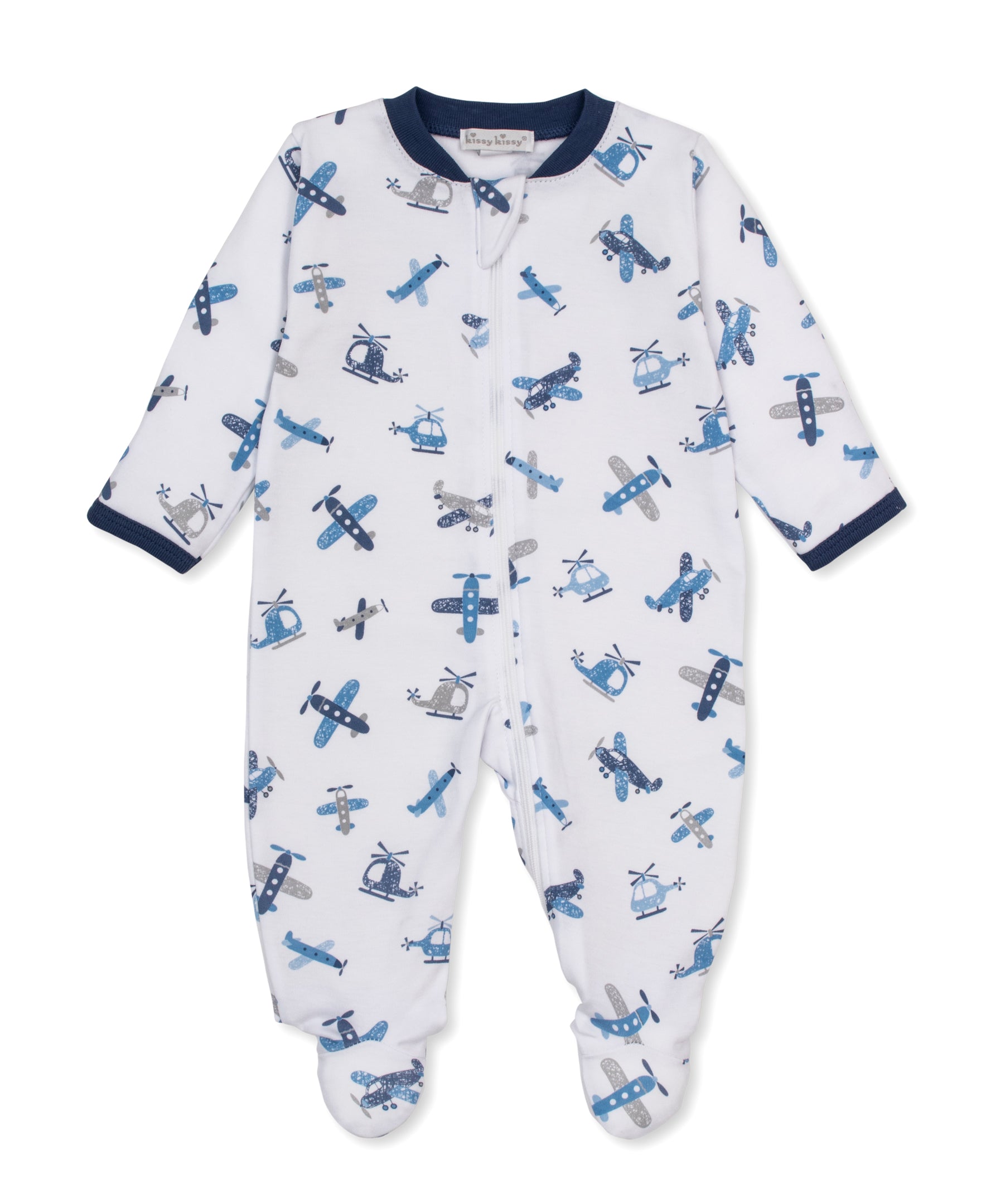 Awesome Aircrafts Zip Footie