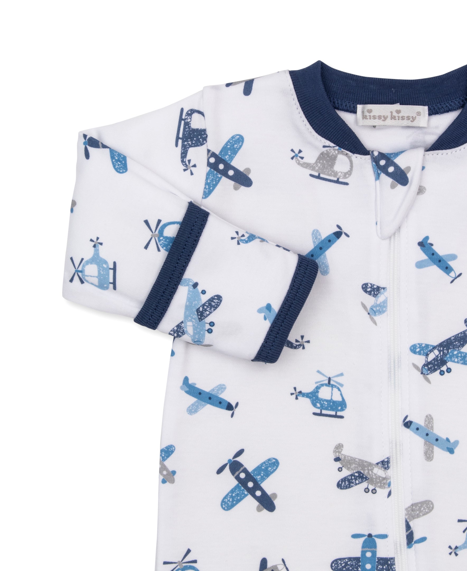 Awesome Aircrafts Zip Footie