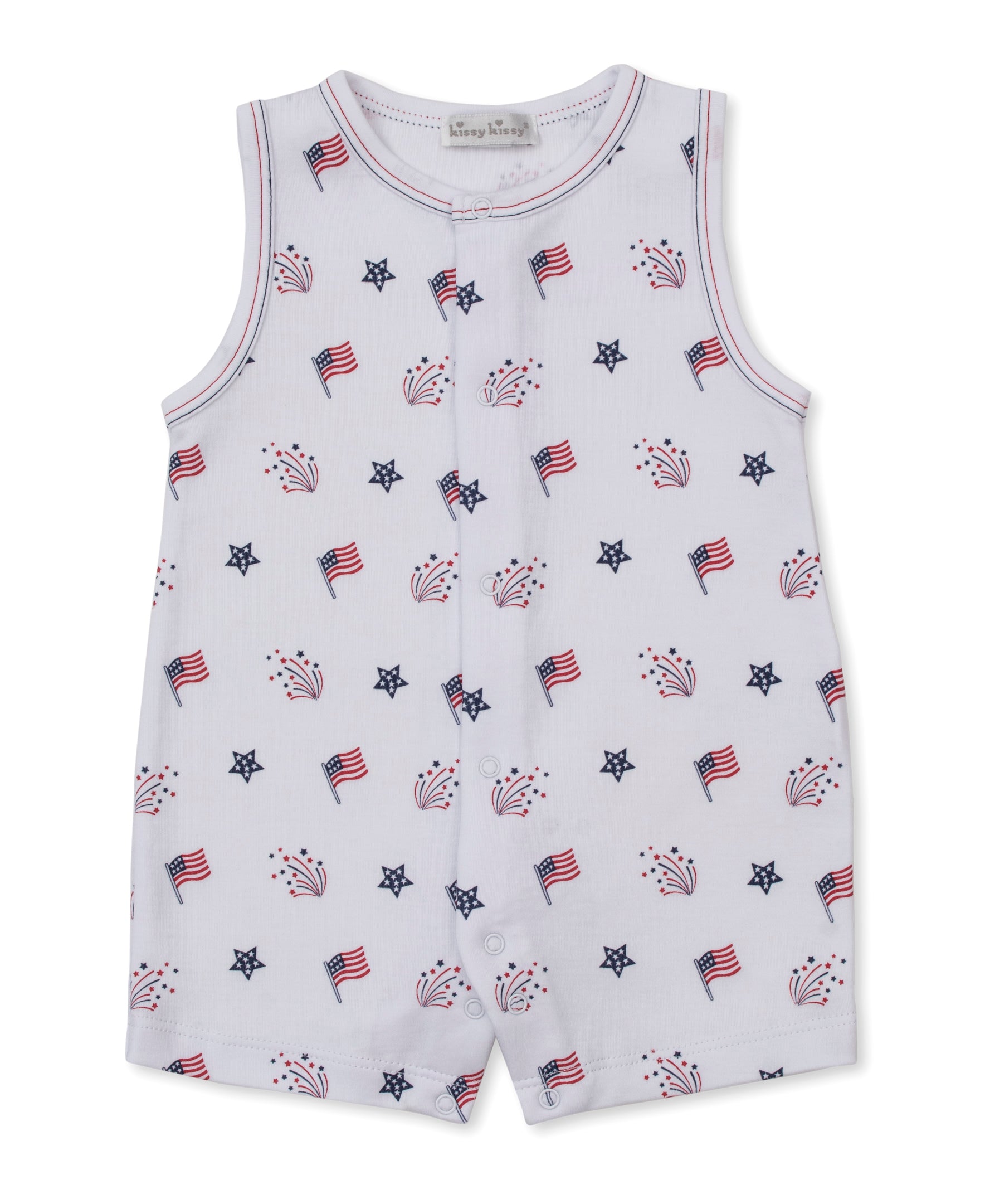 Star-Spangled Freedom Sleeveless Playsuit - Kissy Kissy