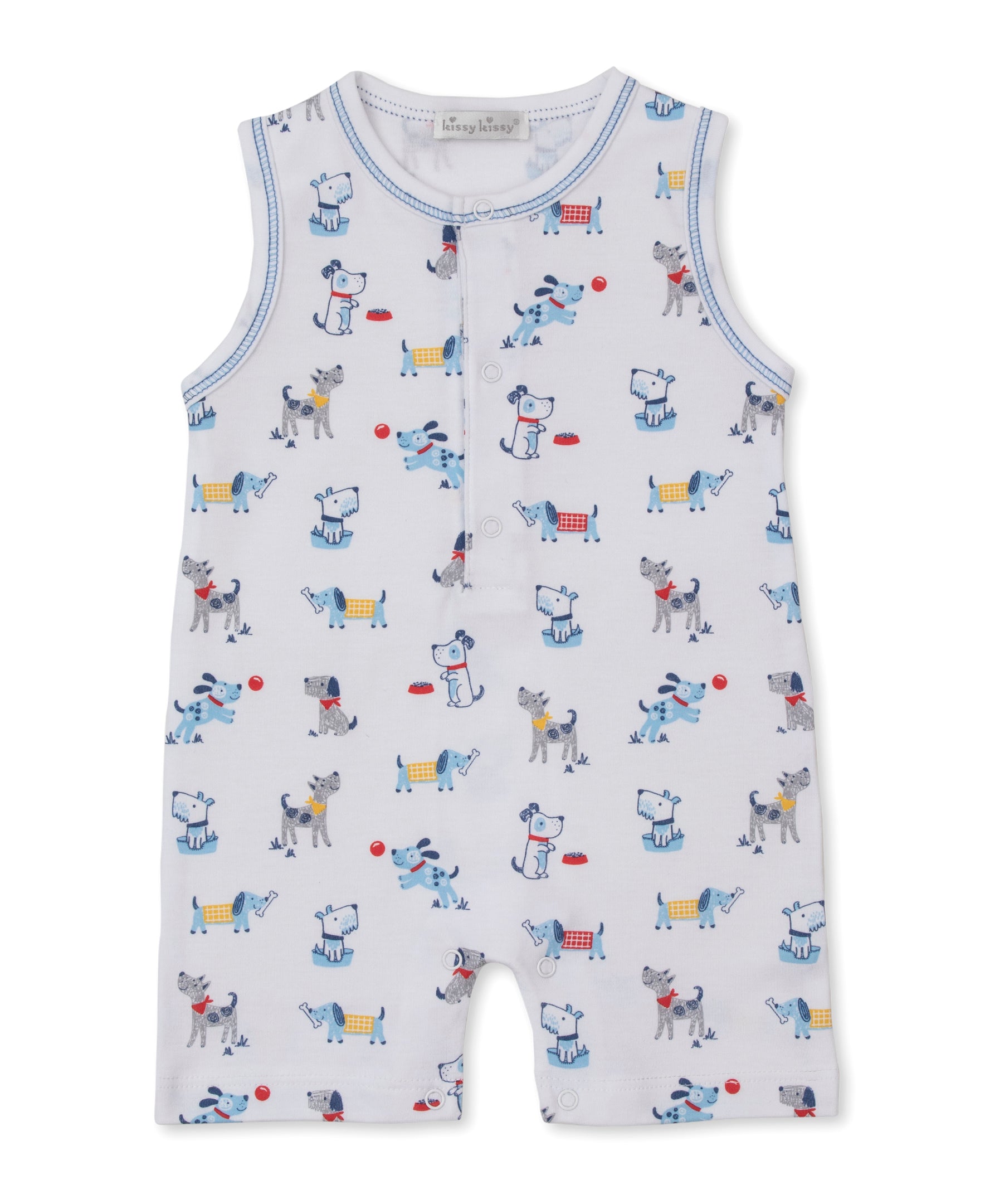 Puppy Patch Sleeveless Playsuit