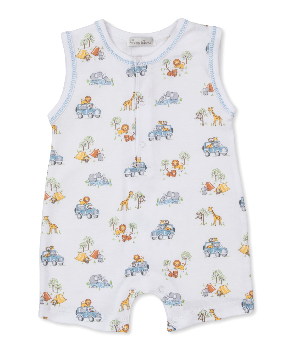 Jungle Safari Sleeveless Playsuit - Kissy Kissy