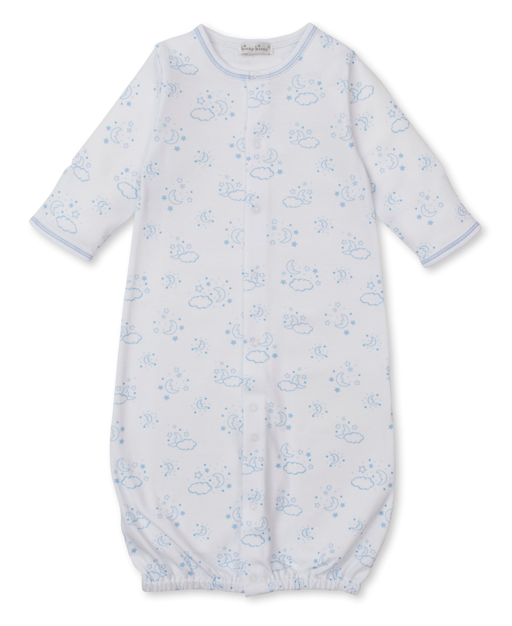 Cheerful Goodnight Blue Convertible Gown - Kissy Kissy