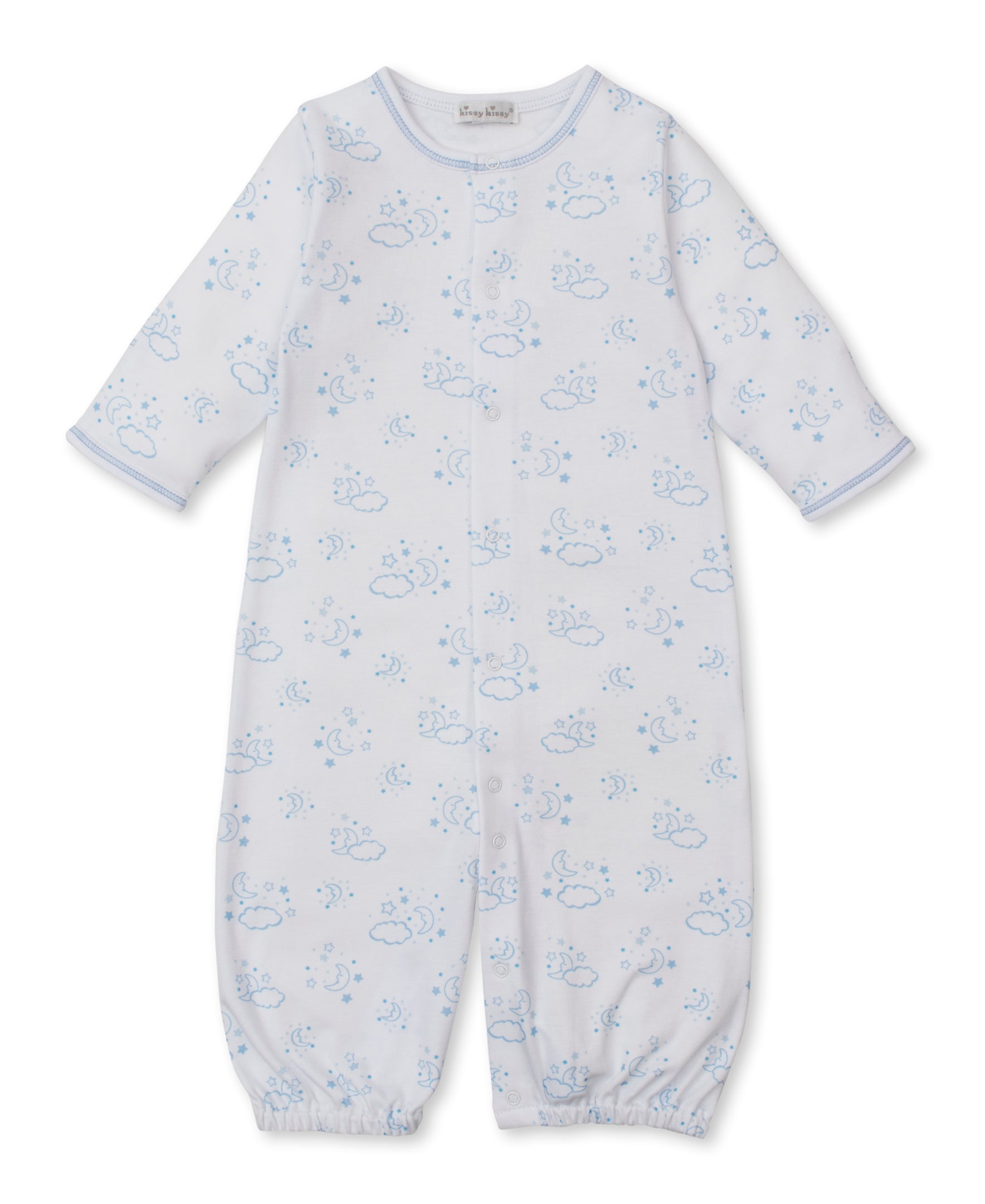 Cheerful Goodnight Blue Convertible Gown - Kissy Kissy