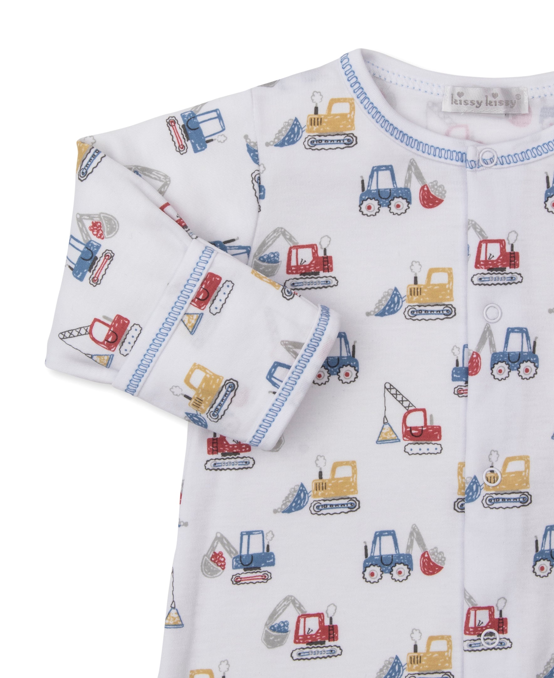 Construction Diggers Convertible Gown - Kissy Kissy