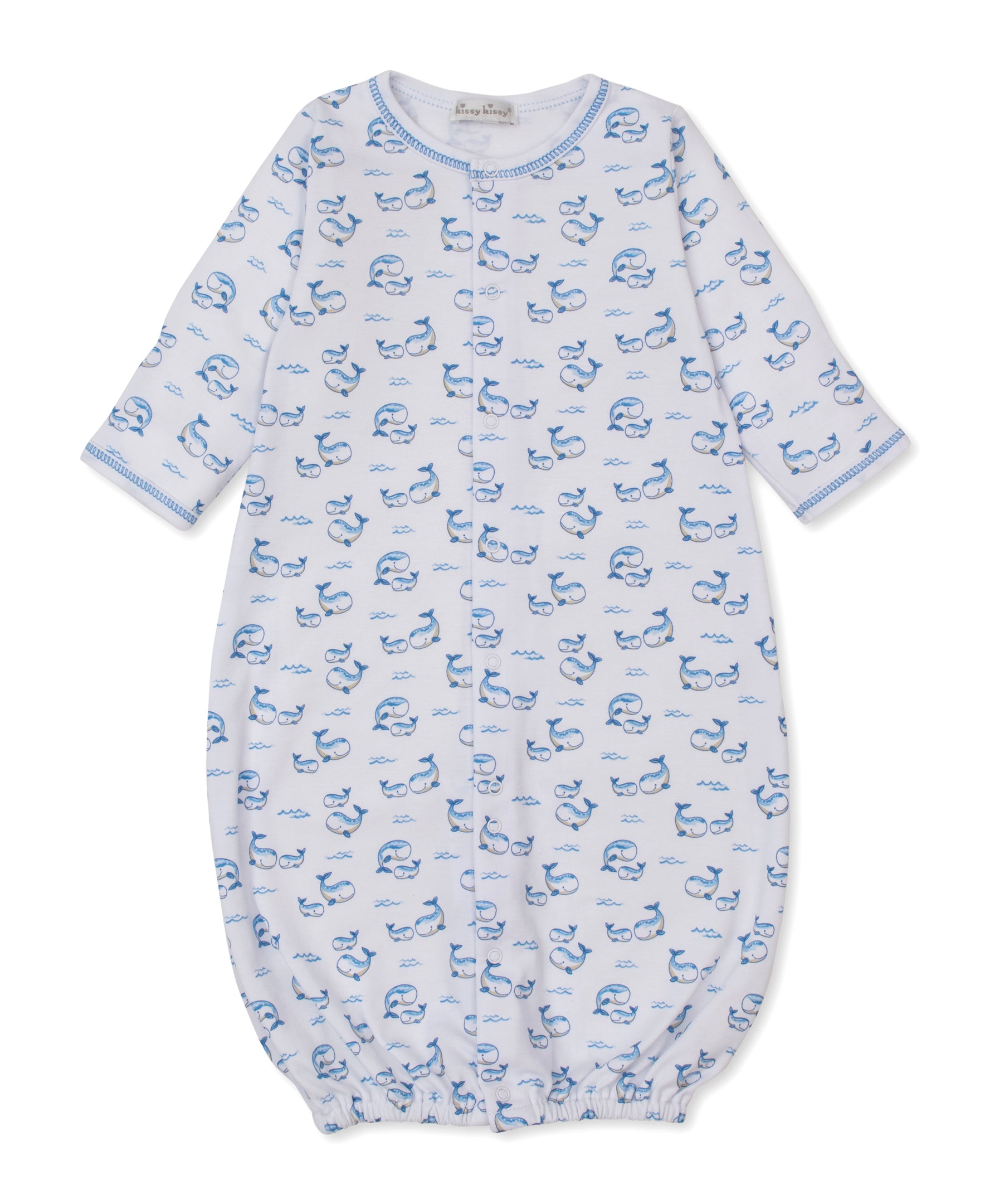 Whale Pods Blue Convertible Gown - Kissy Kissy