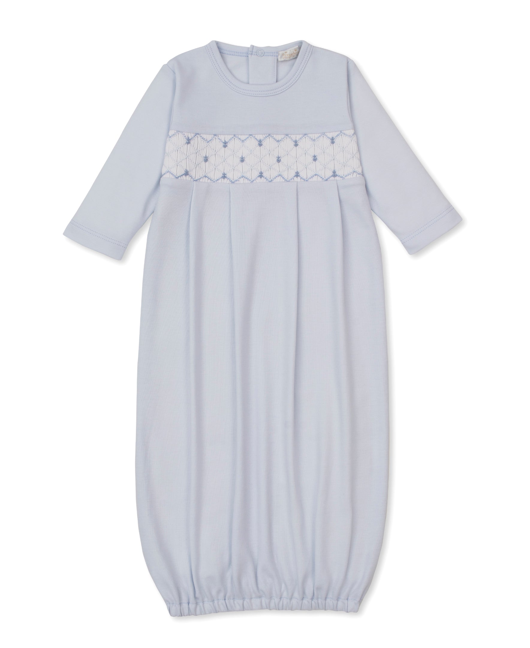 CLB Summer Anchors 26 Blue Hand Smocked Sack - Kissy Kissy
