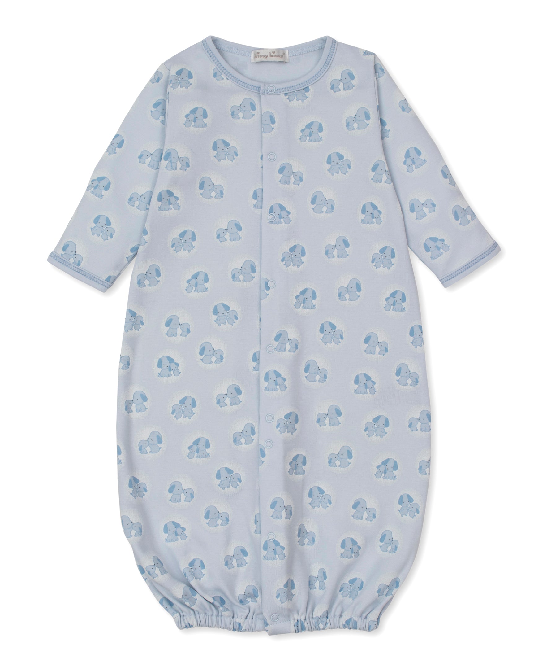 Puppy Family Blue Convertible Gown