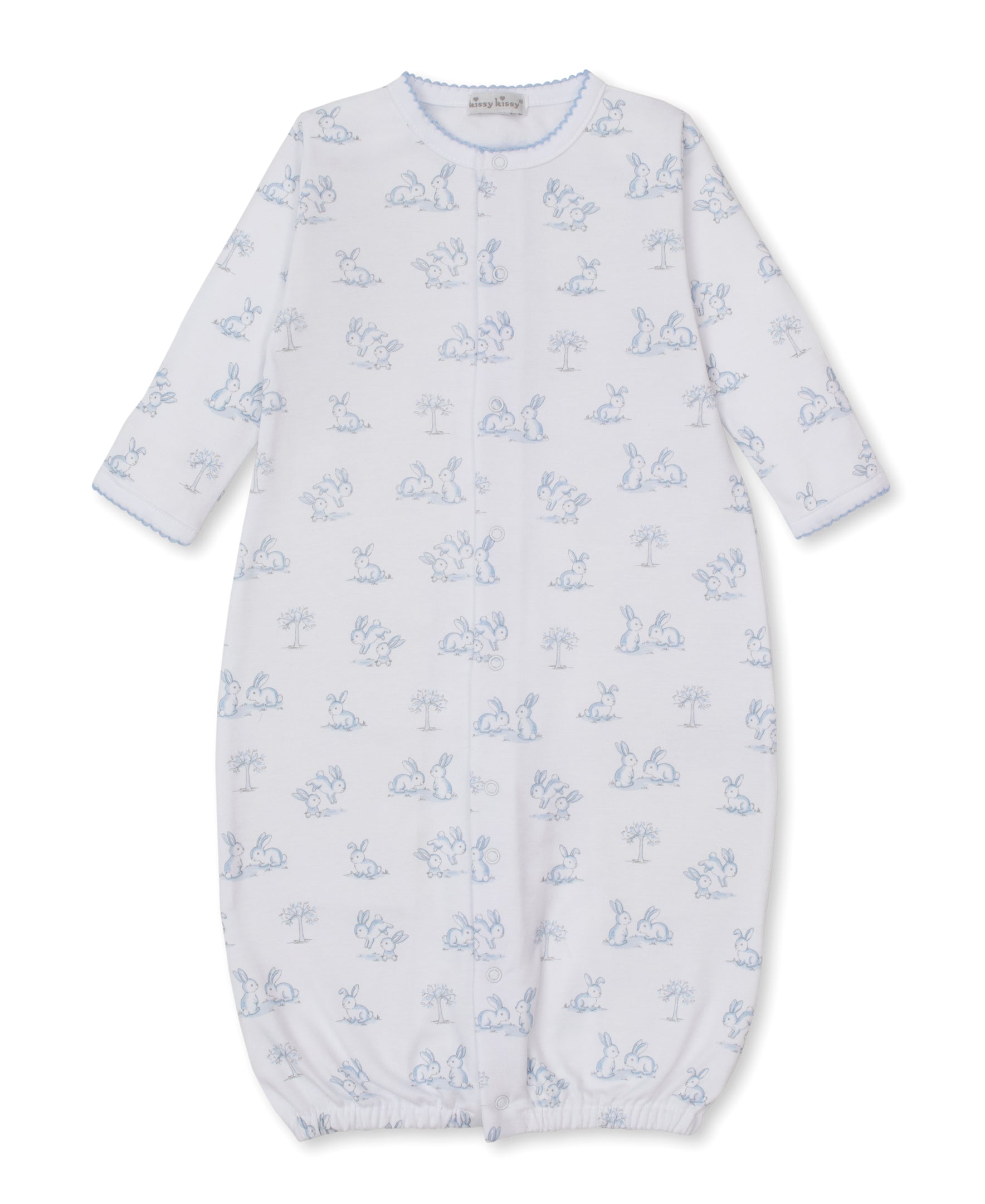 Springtime Bunny Fun Blue Convertible Gown - Kissy Kissy