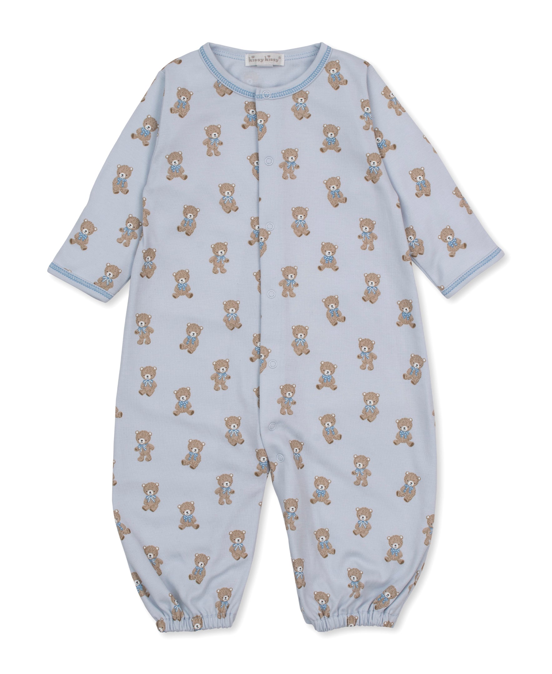 Teddy Bear Club Blue Convertible Gown - Kissy Kissy