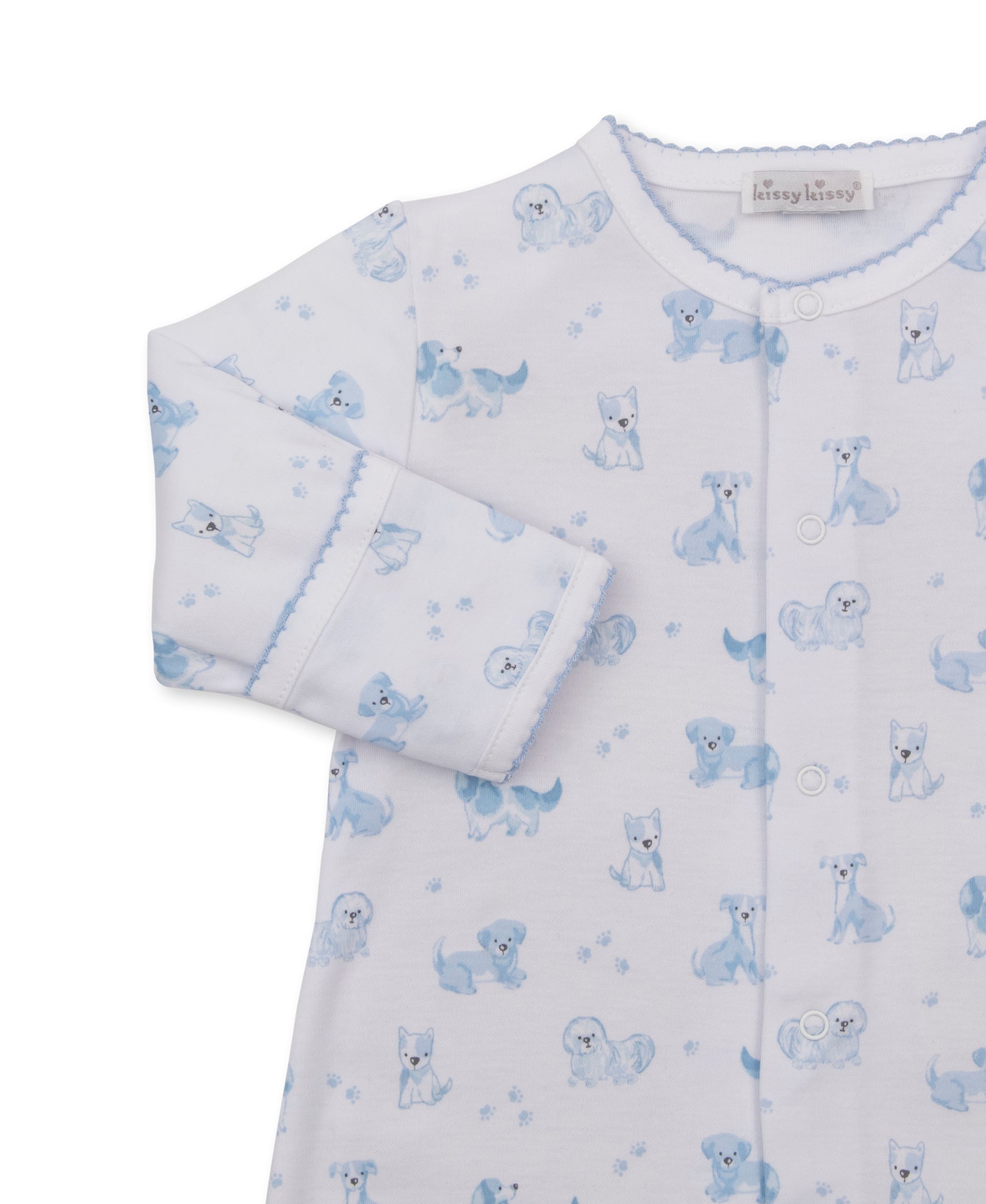 Puppy Paws Blue Convertible Gown - Kissy Kissy