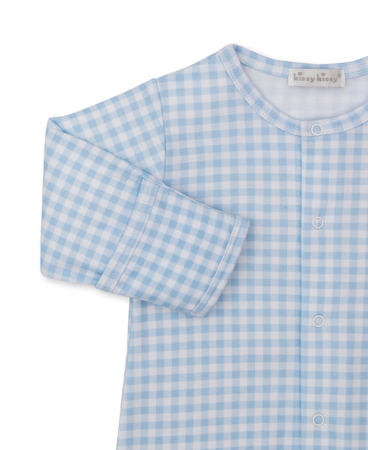 Gingham Traditions Blue Convertible Gown - Kissy Kissy