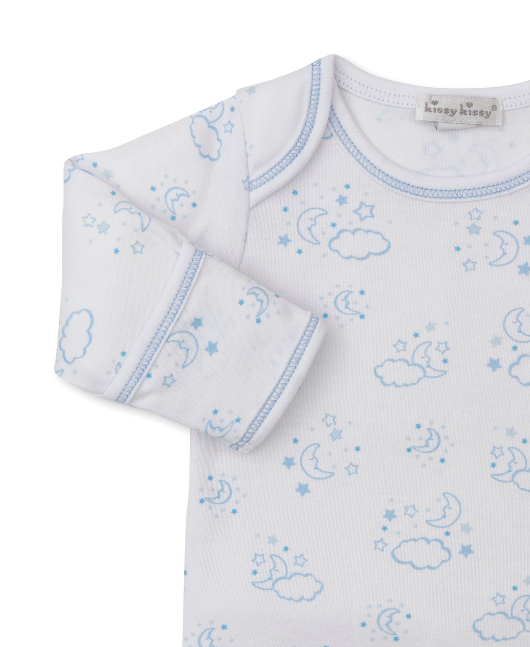 Cheerful Goodnight Blue Footed Pant Set - Kissy Kissy