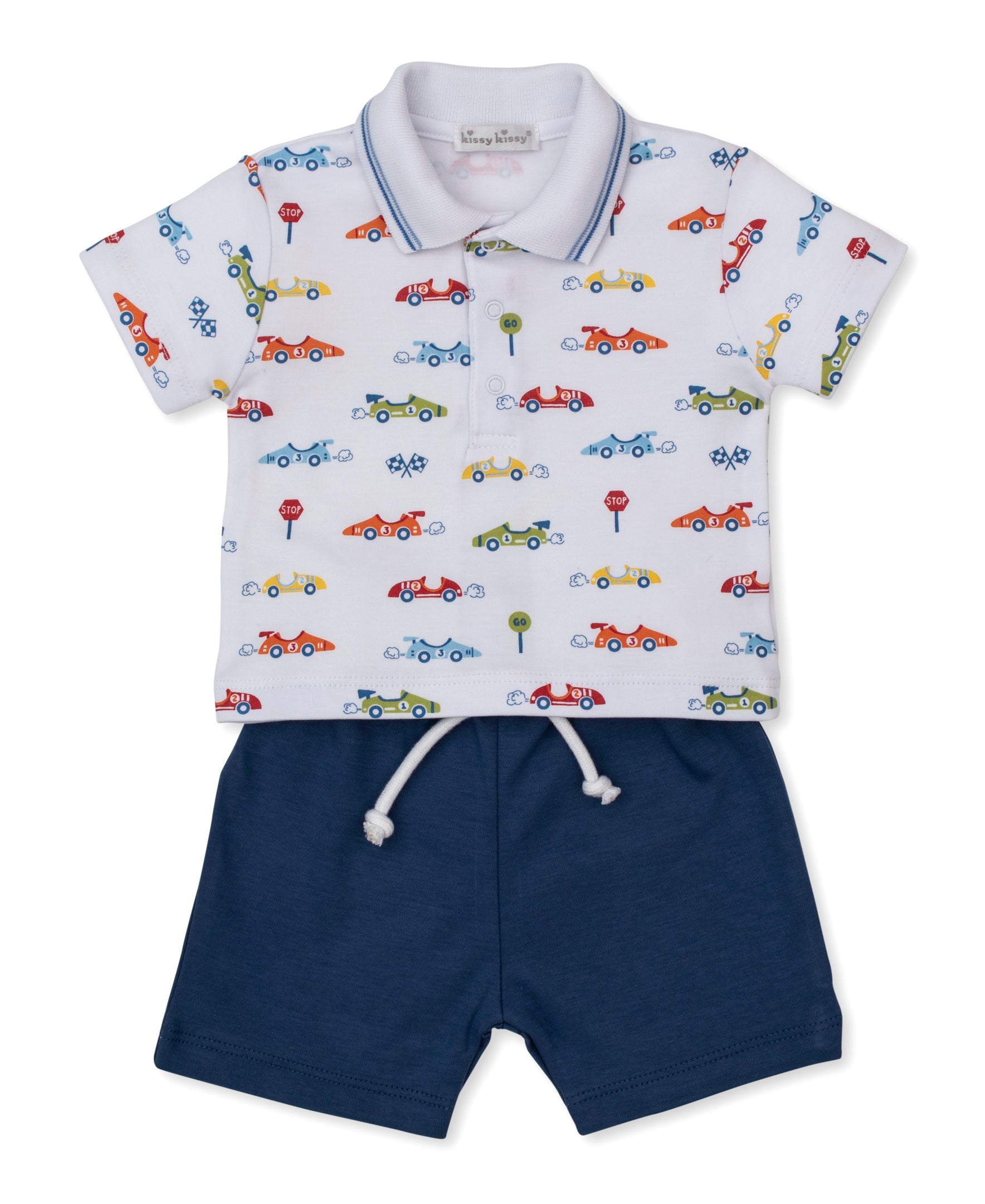 Sizzling Speedway Bermuda Set - Kissy Kissy