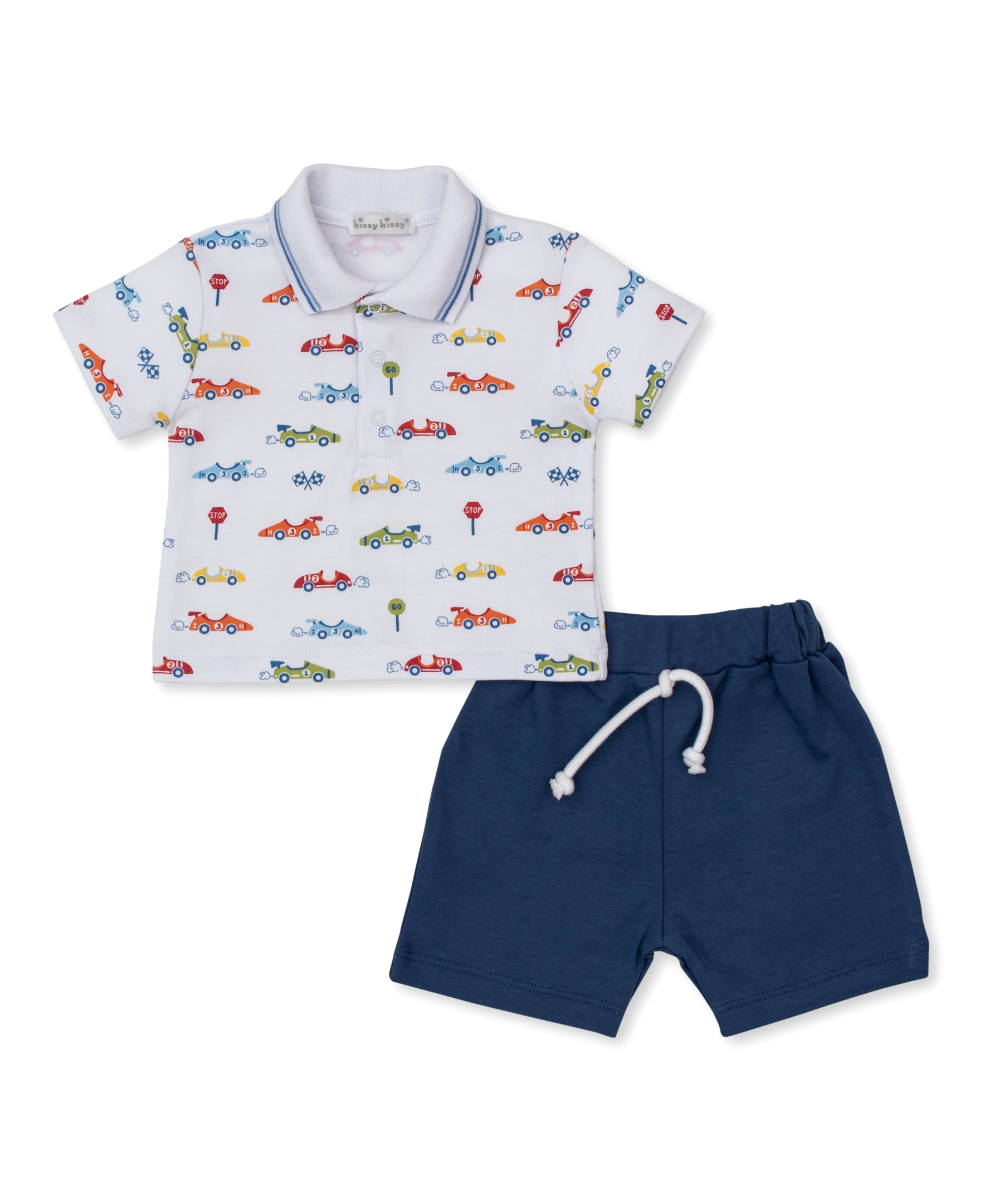 Sizzling Speedway Bermuda Set - Kissy Kissy