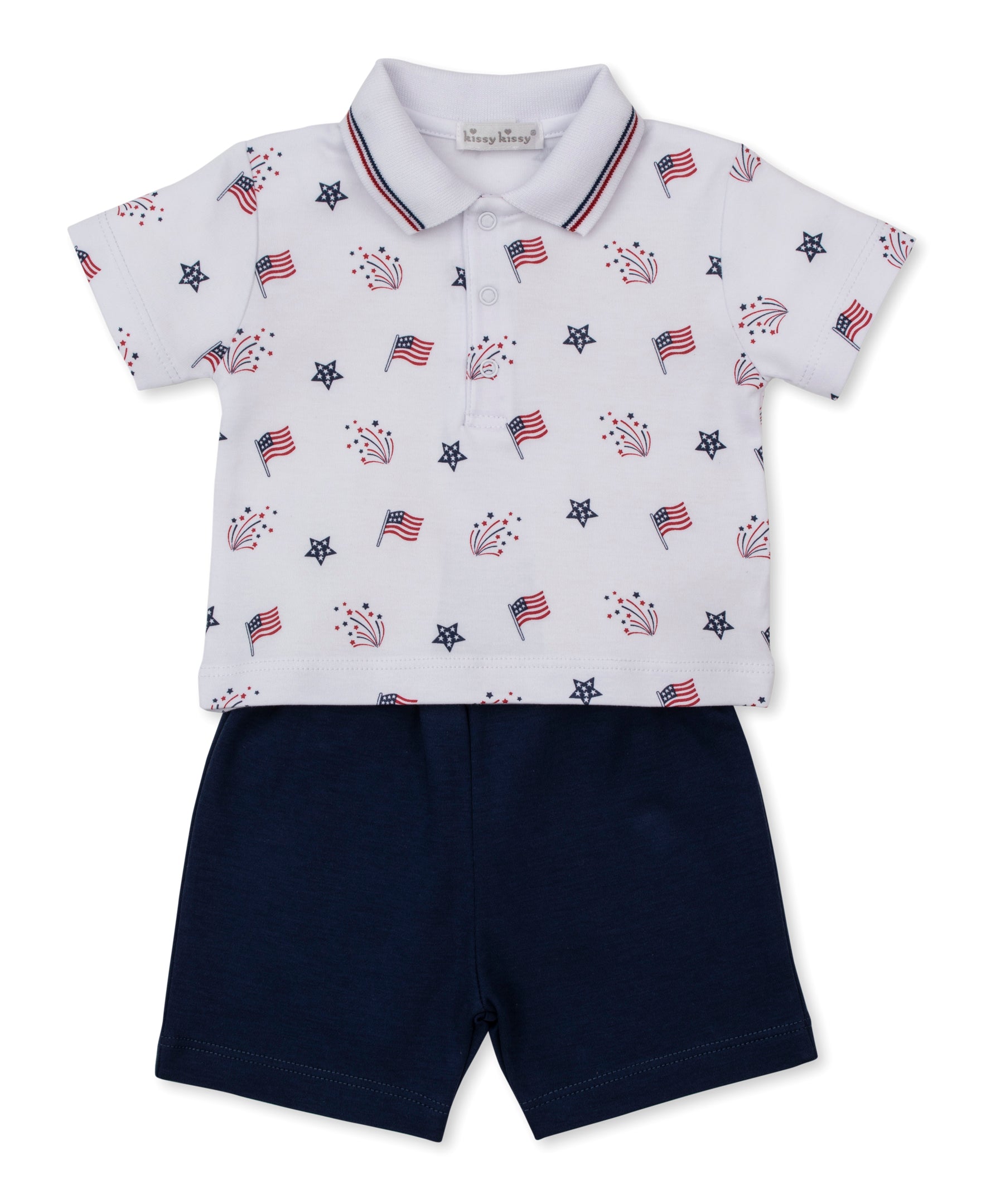 Star-Spangled Freedom Bermuda Set - Kissy Kissy