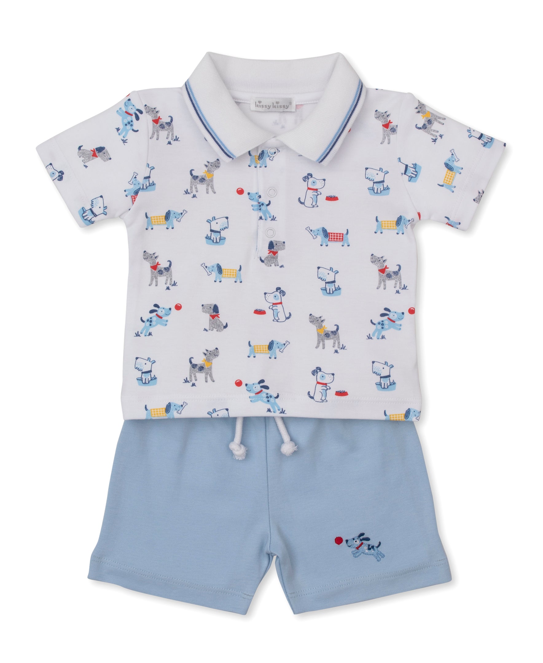 Puppy Patch Bermuda Set