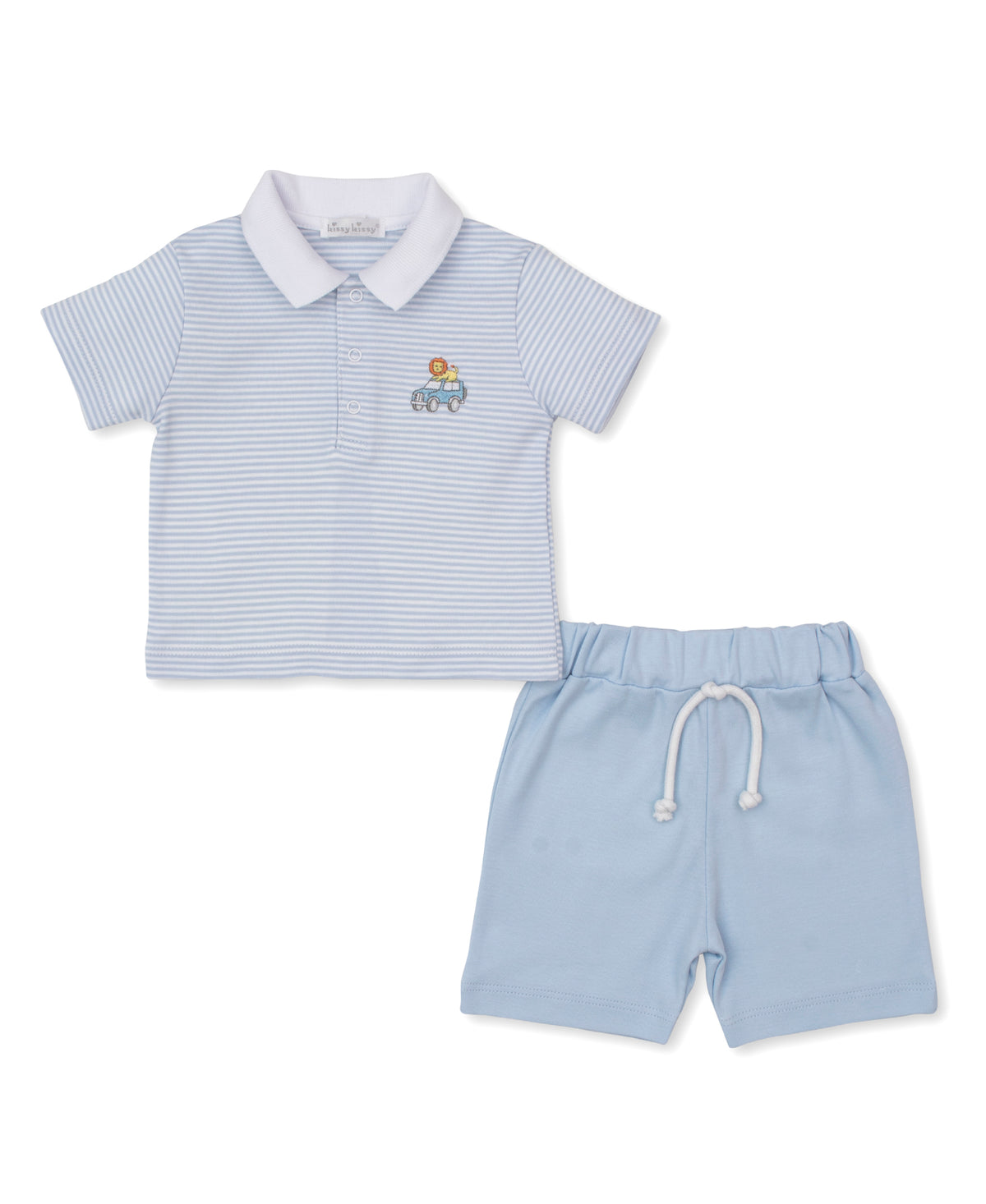 Jungle Safari Stripe Bermuda Set - Kissy Kissy