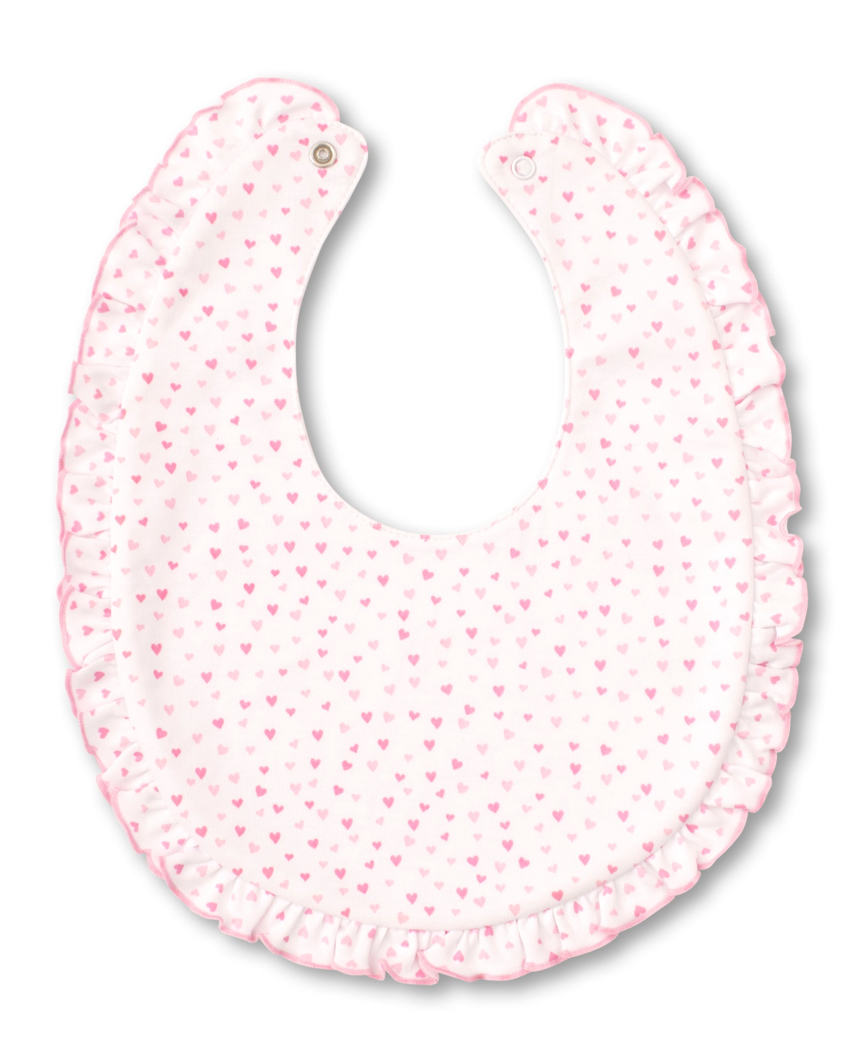 Kissy Sweethearts White Bib - Kissy Kissy