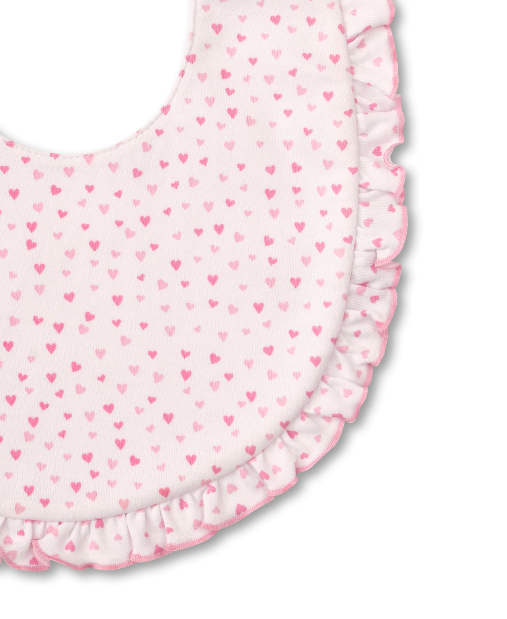 Kissy Sweethearts White Bib - Kissy Kissy