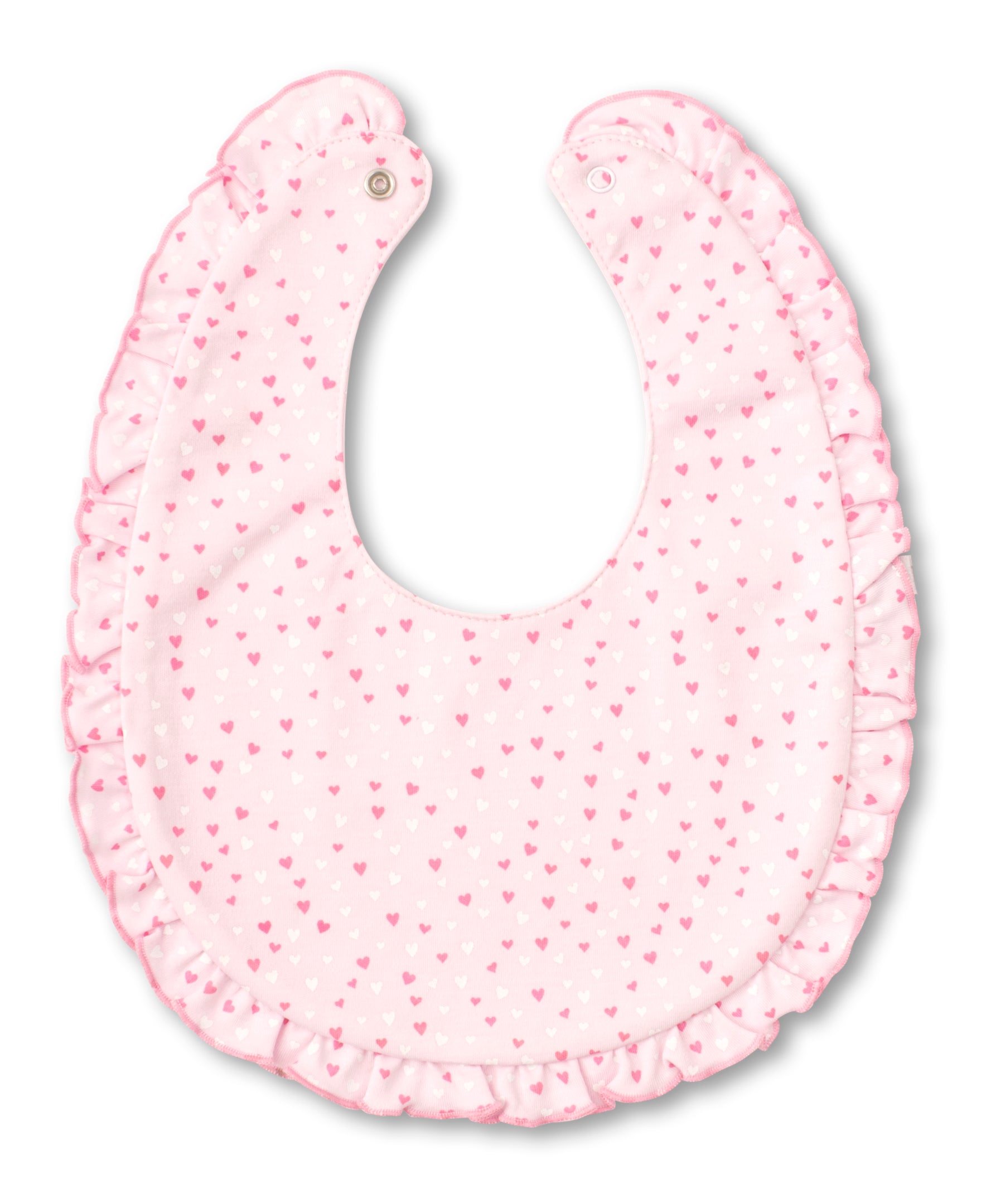 Kissy Sweethearts Pink Bib - Kissy Kissy