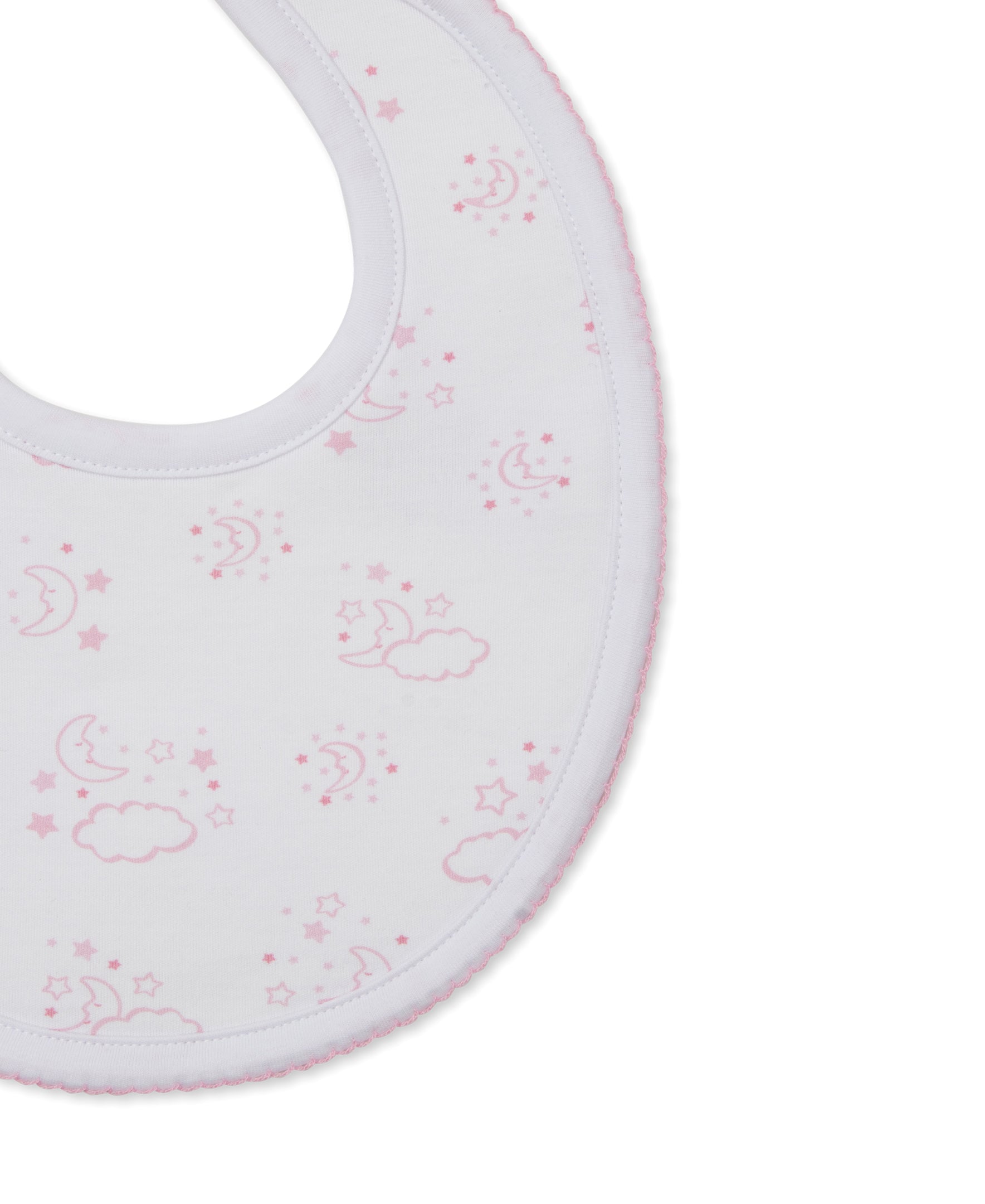 Cheerful Goodnight Pink Bib
