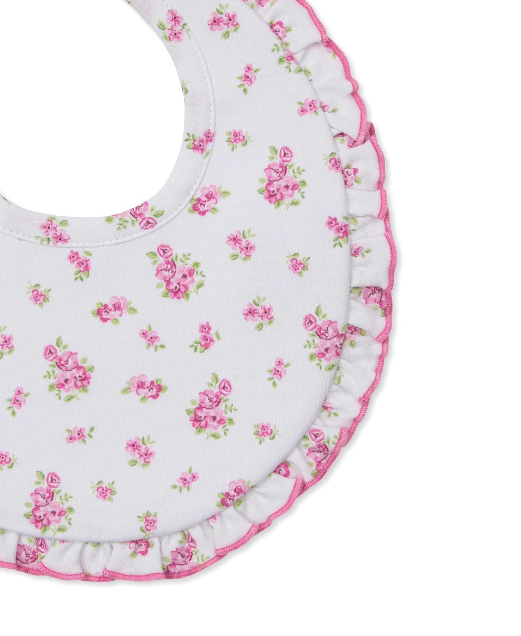 Roses and Blooms Pink Bib - Kissy Kissy