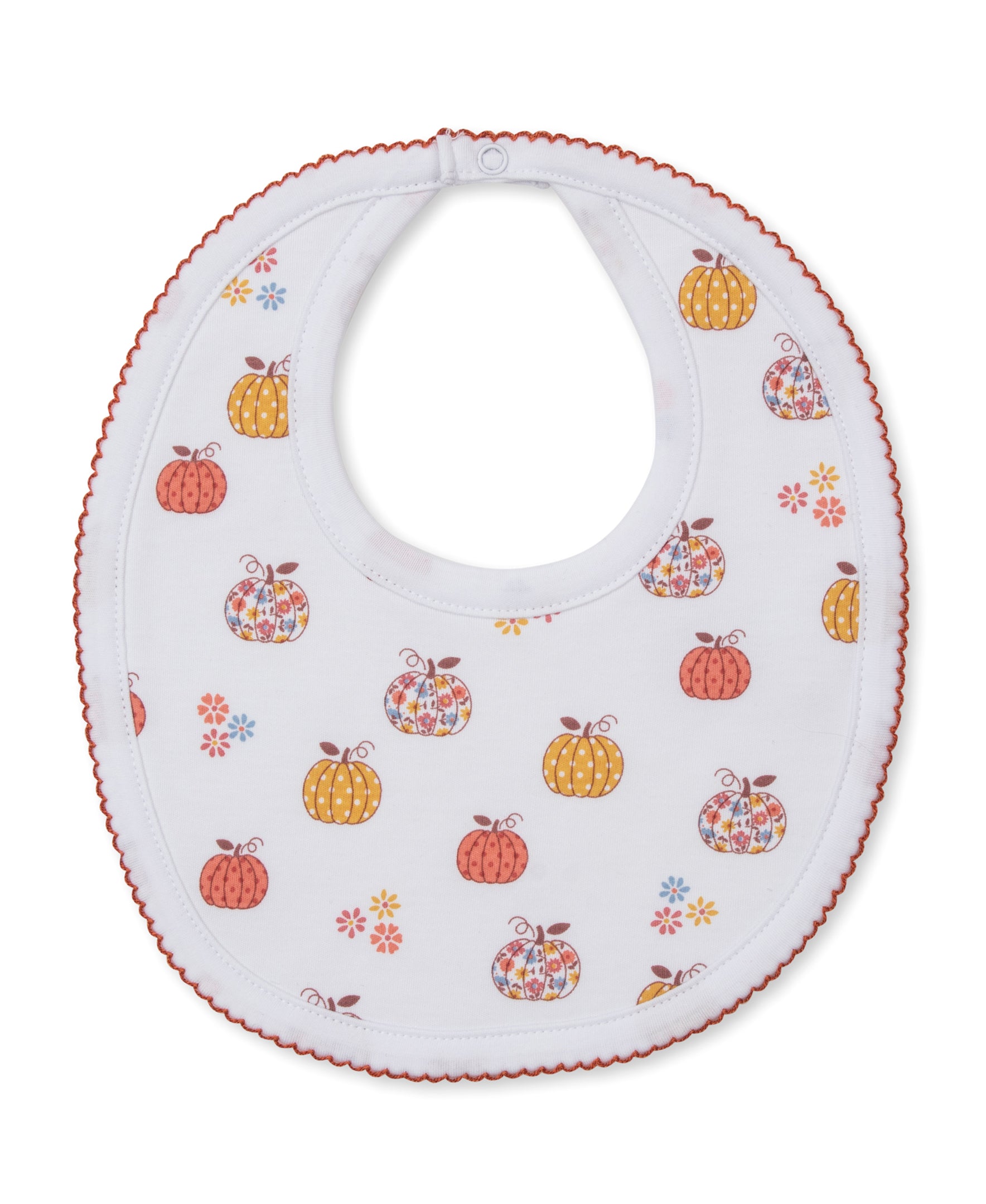 Patchwork Pumpkin Bib - Kissy Kissy