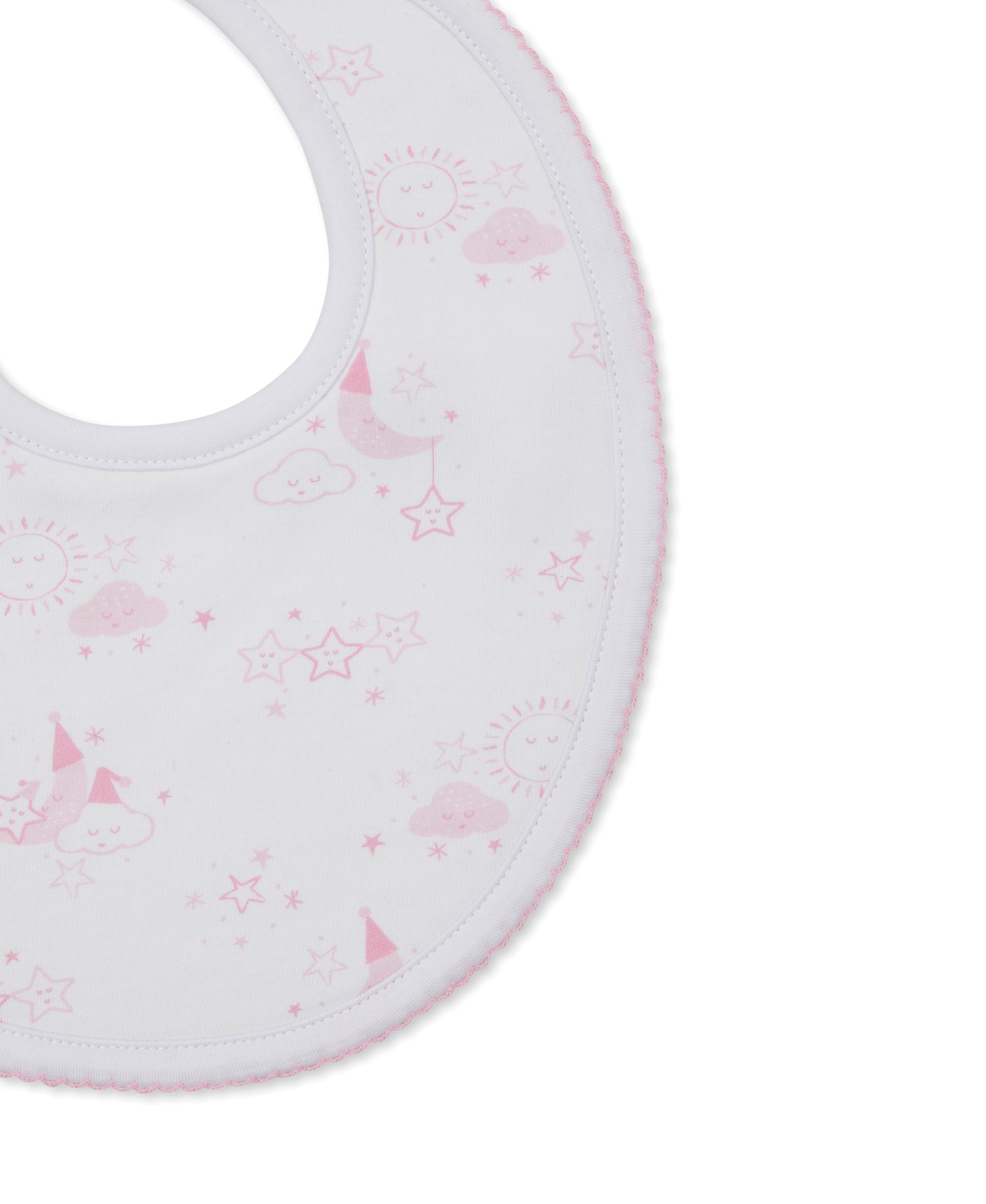 Nightfall Pink Bib - Kissy Kissy