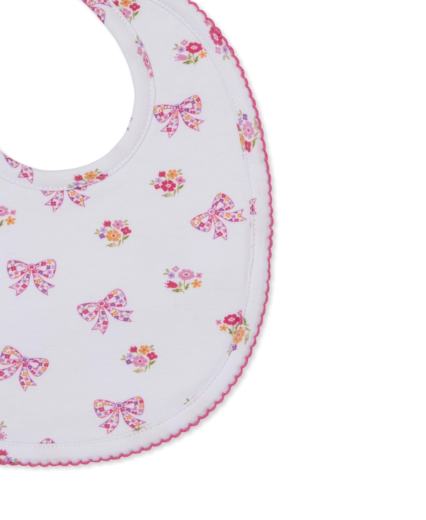 Blossoming Bows Bib - Kissy Kissy
