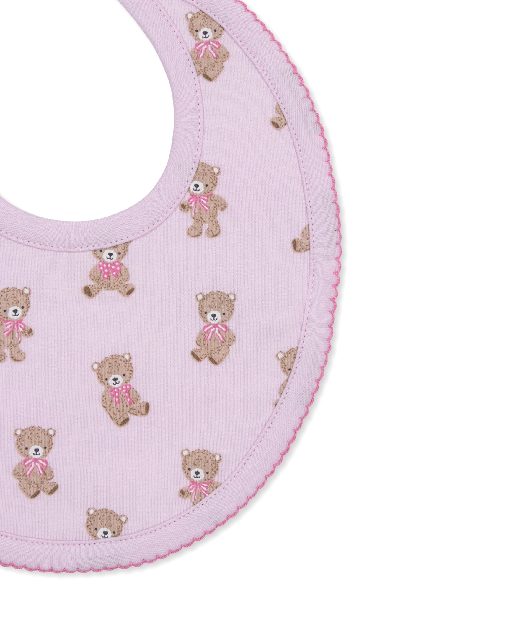 Teddy Bear Club Pink Bib
