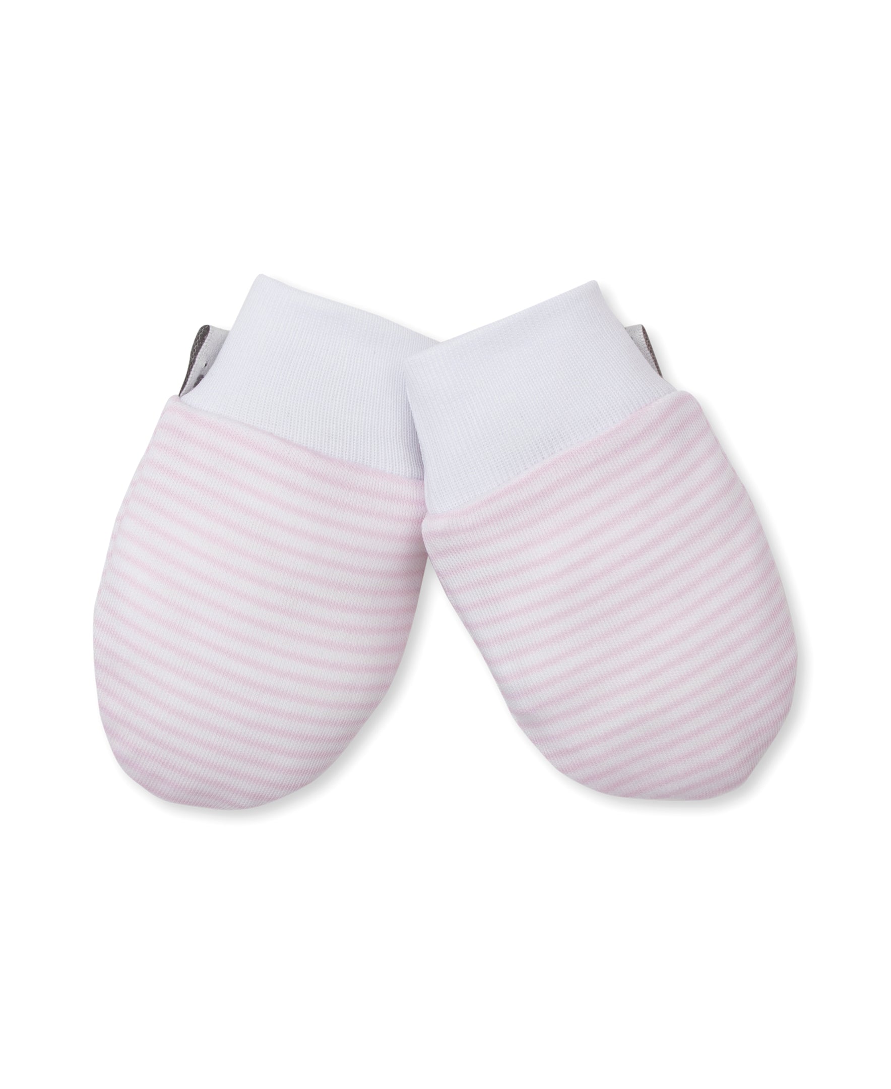 Pack of Pups Pink Stripe Mittens - Kissy Kissy