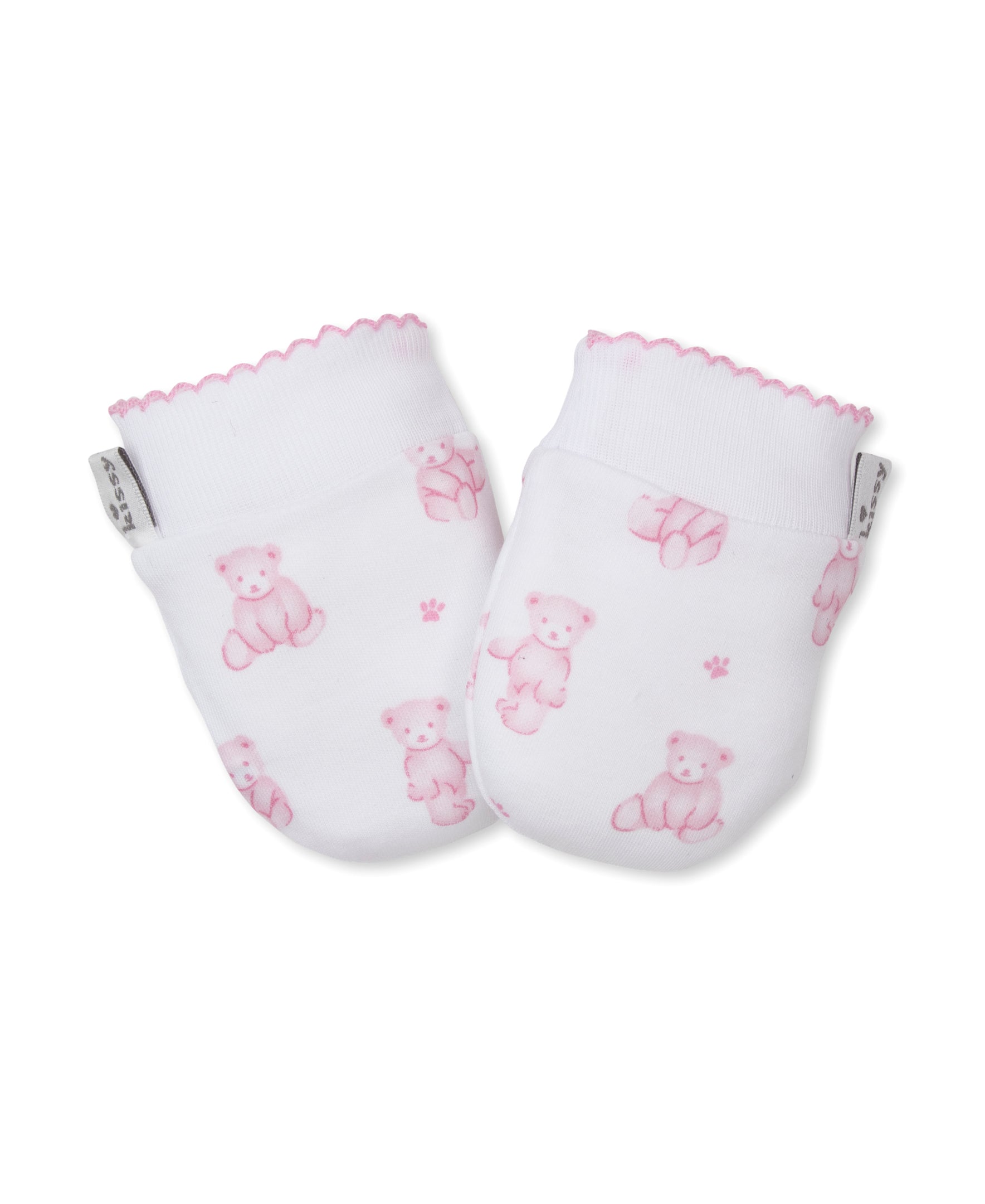 Teddy Bears Pink Mittens - Kissy Kissy
