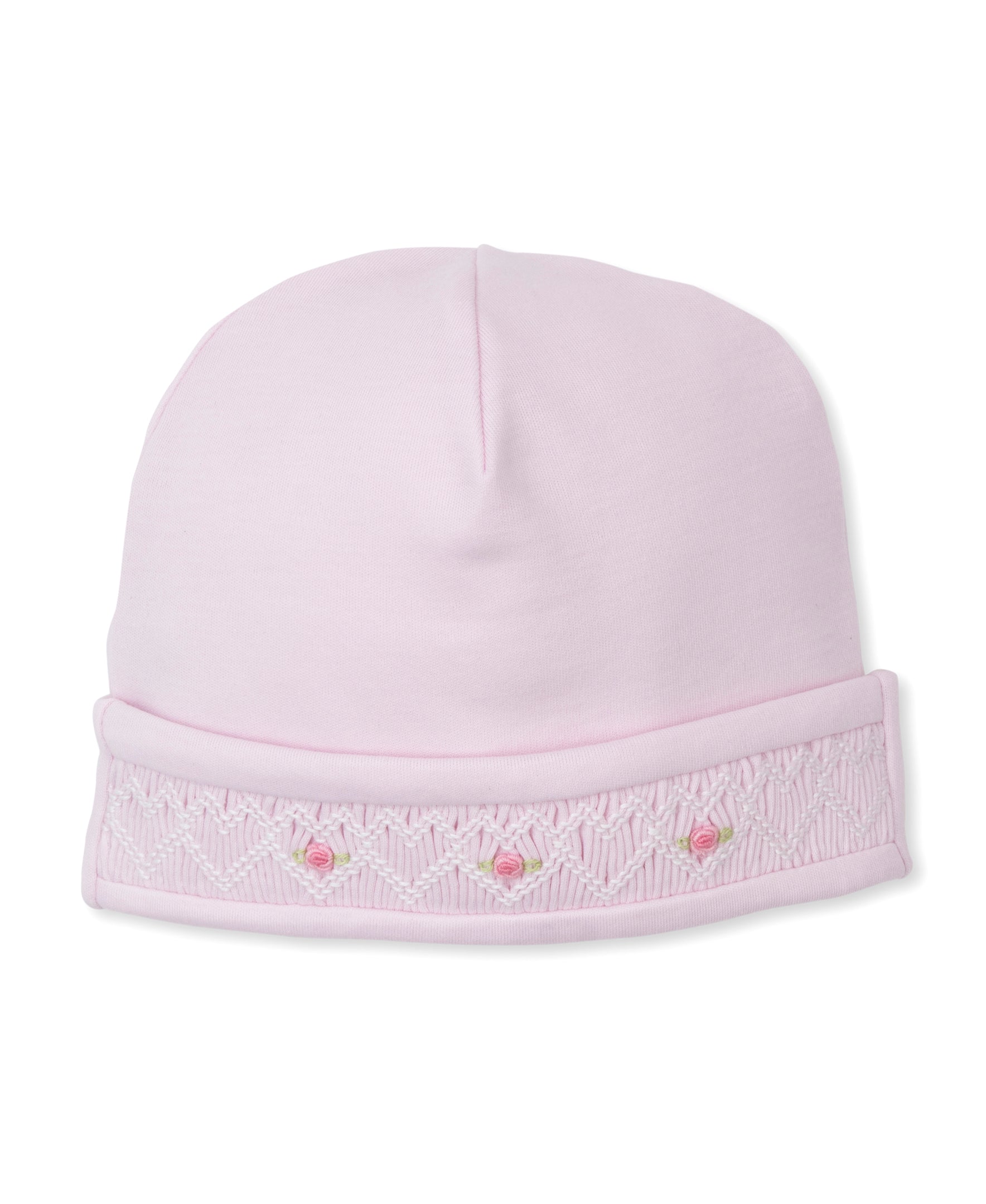 CLB Fall Bishop 25 Pink Hand Smocked Hat - Kissy Kissy