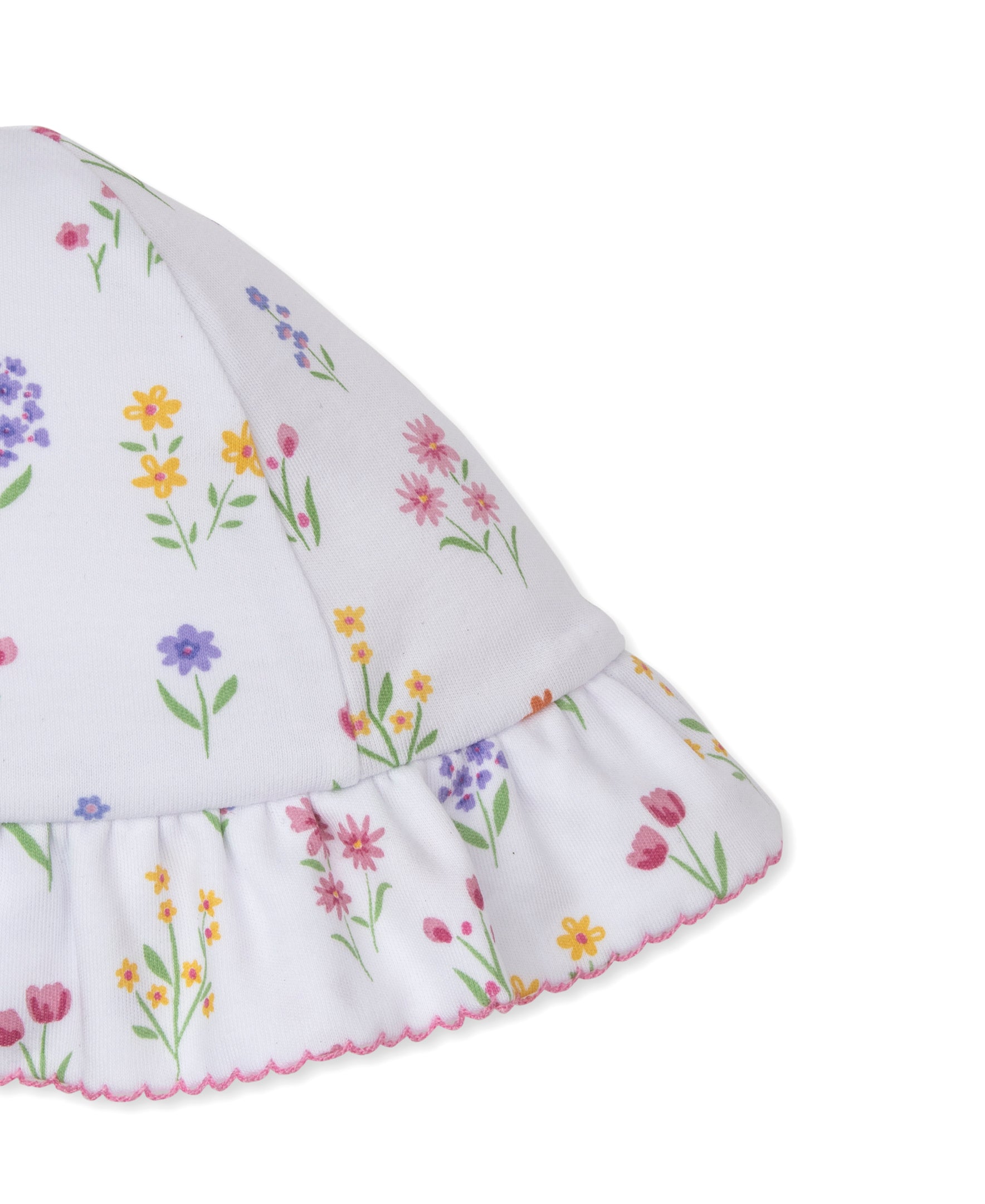 Summer Wildflowers White Floppy Hat - Kissy Kissy