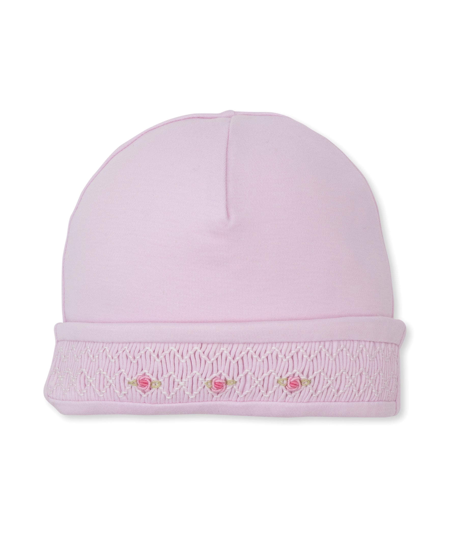 CLB Summer Bishop 26 Pink Hand Smocked Hat - Kissy Kissy