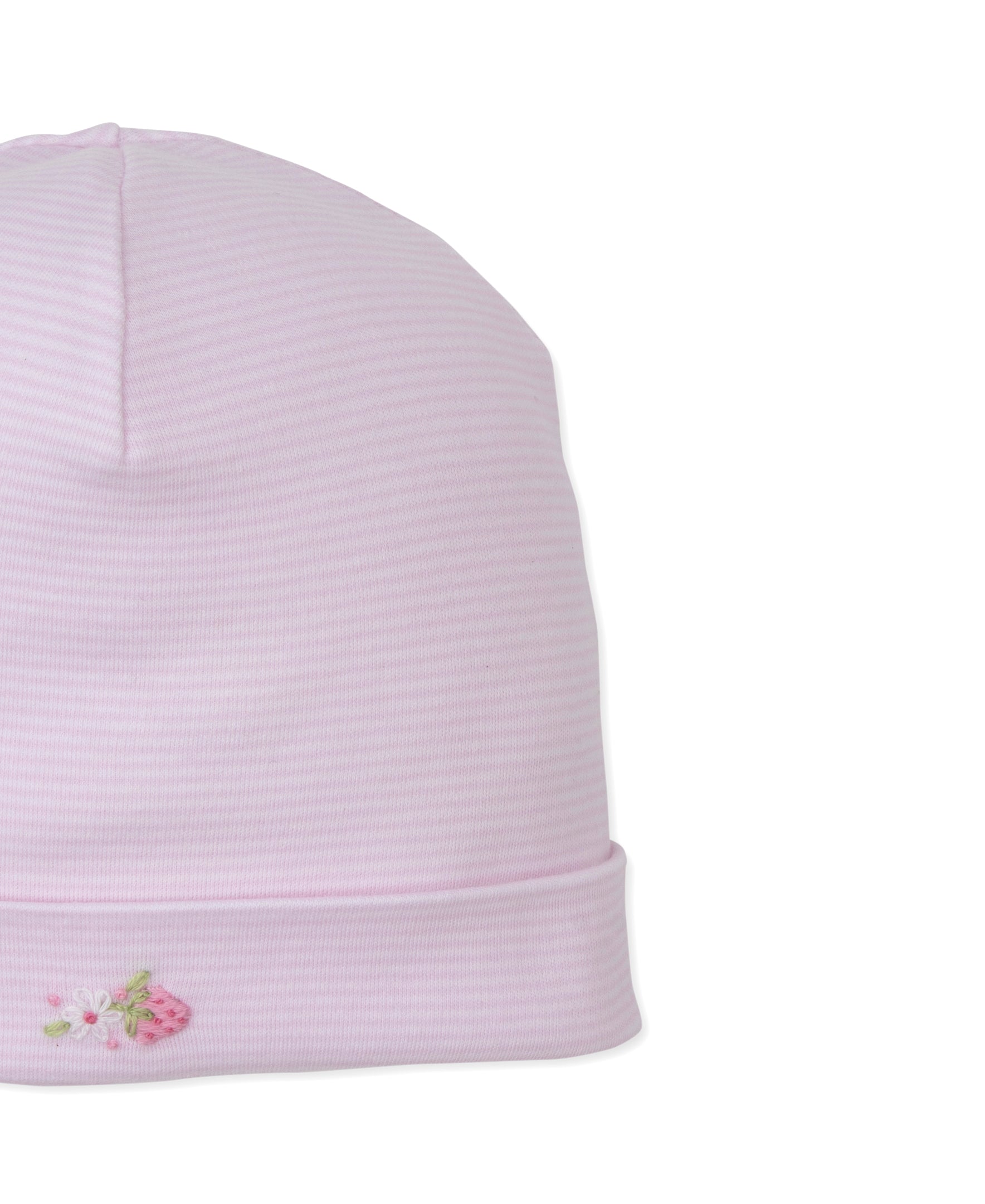 CLB Summer Medley 26 Pink Hand Emb. Stripe Hat