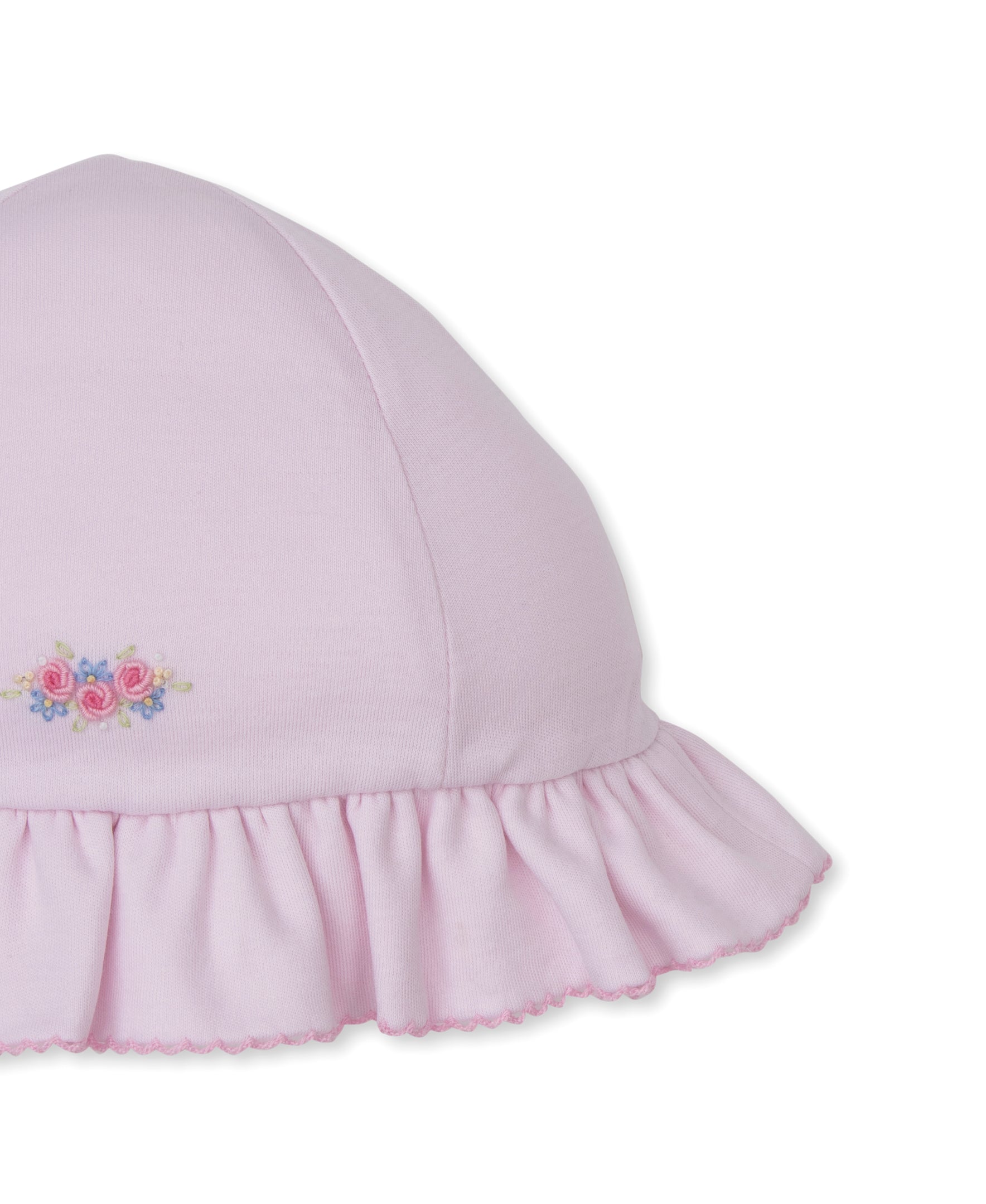 Premier Pastel Gardens Pink Hand Emb. Floppy Hat - Kissy Kissy
