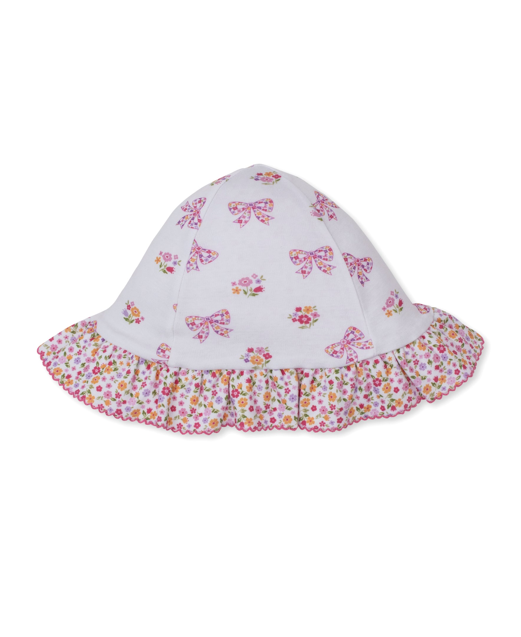 Blossoming Bows Reversible Floppy Hat - Kissy Kissy