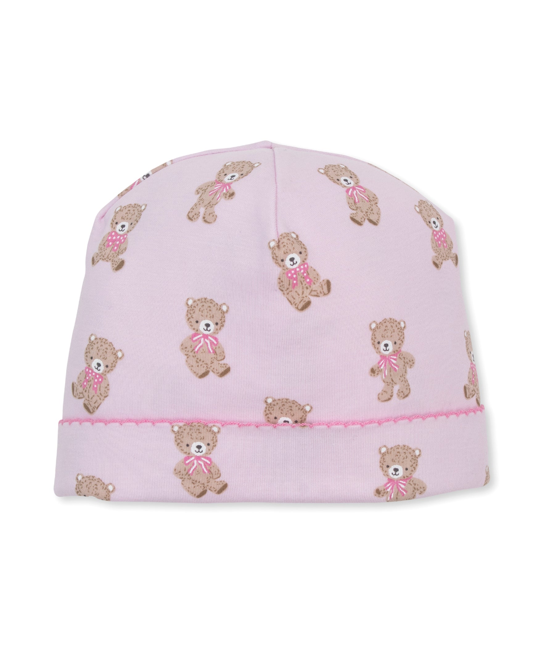 Teddy Bear Club Pink Print Hat