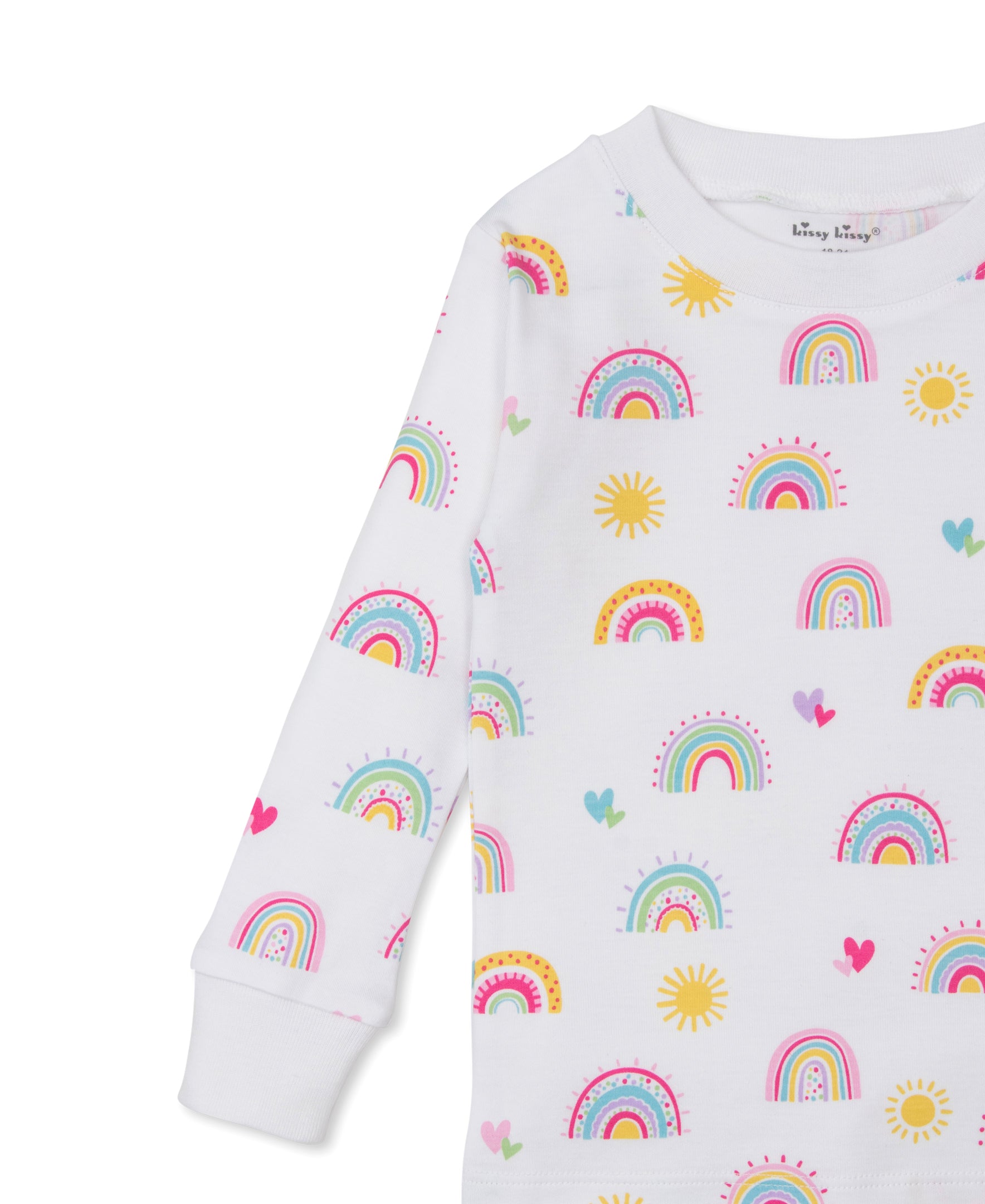 Rainbow Sunshine Pajama Set - Kissy Kissy