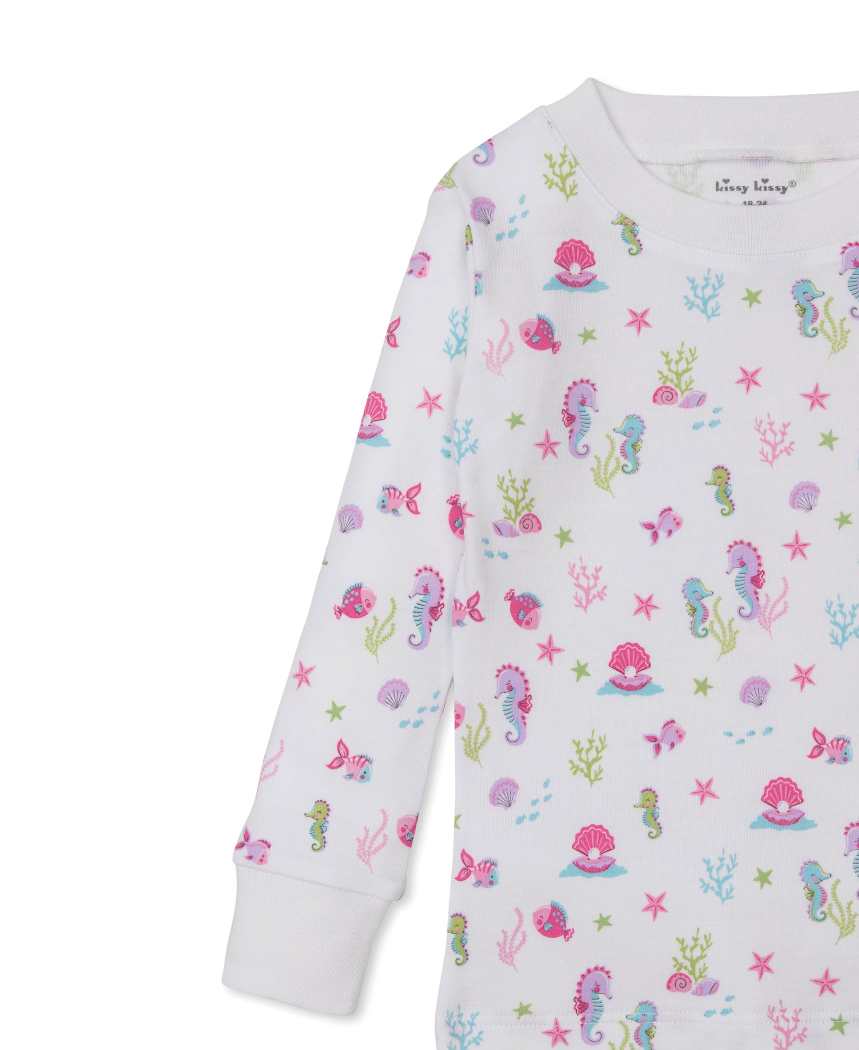 Seahorse Surprises Toddler Pajama Set - Kissy Kissy