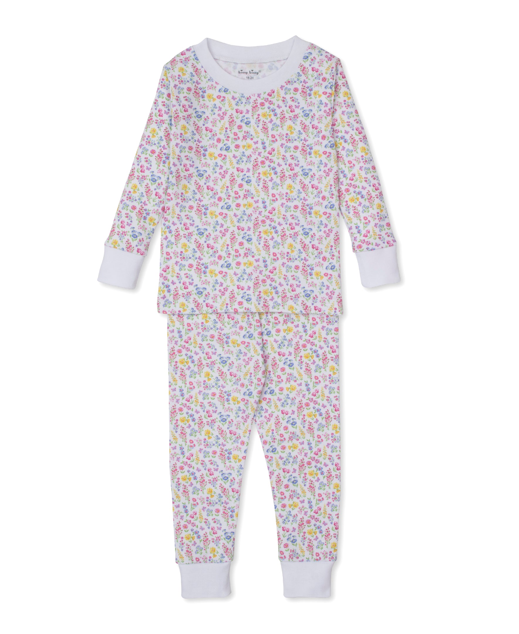 Pastel Gardens Floral Pajama Set - Kissy Kissy