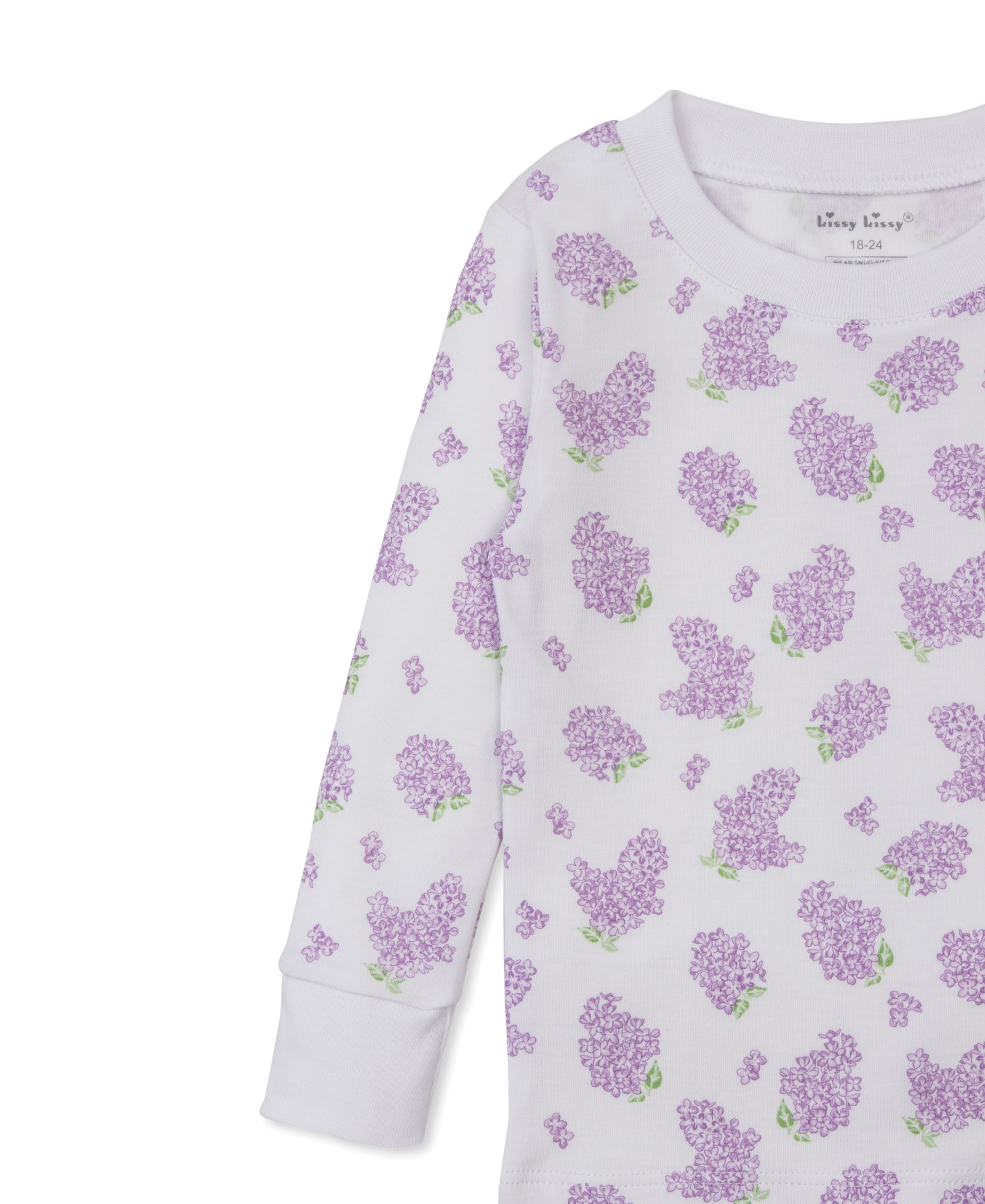 Lilac Love Lilac Toddler Pajama Set - Kissy Kissy