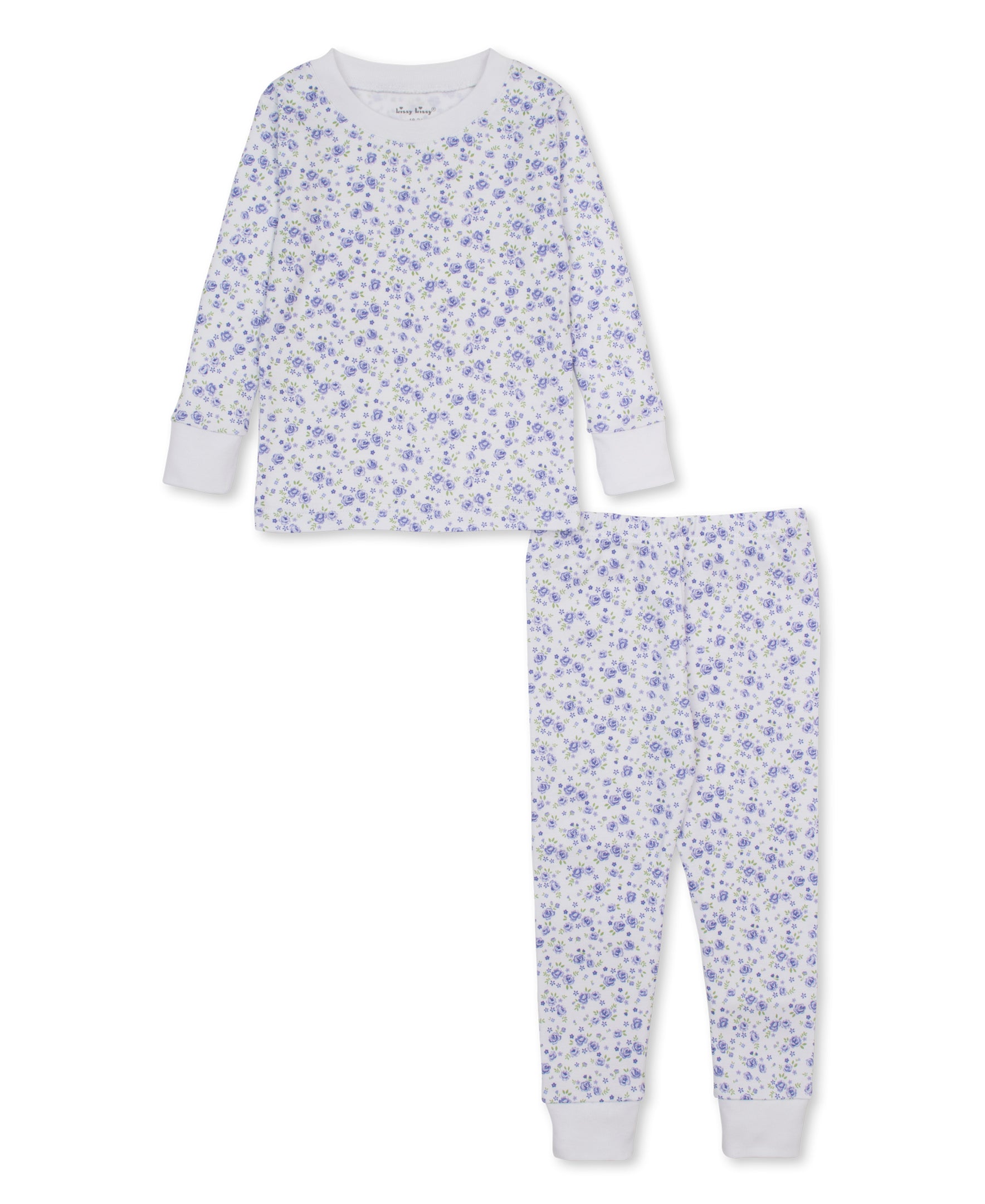 Cottage Roses Lilac Pajama Set - Kissy Kissy
