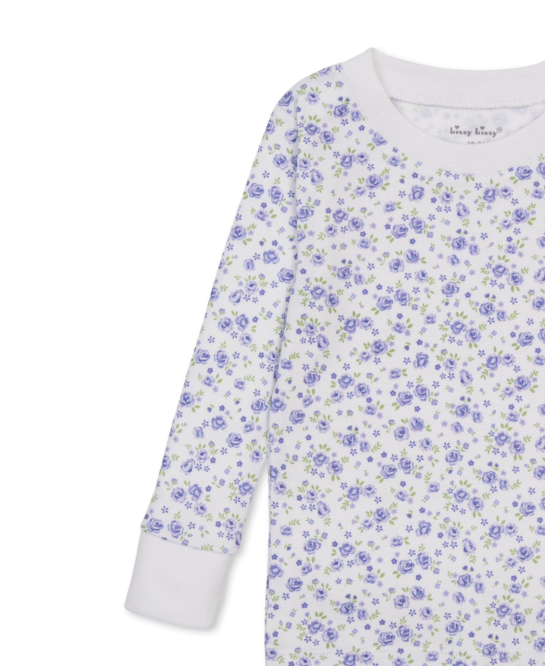 Cottage Roses Lilac Pajama Set - Kissy Kissy