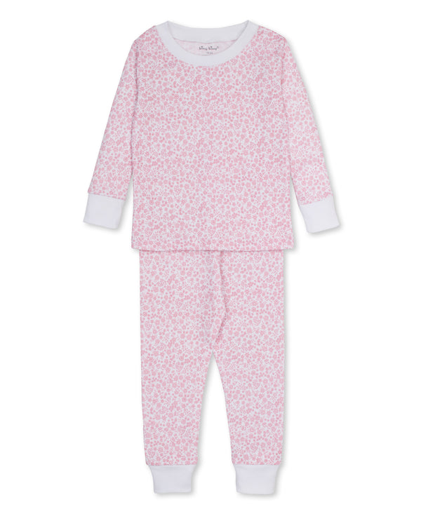 Fall Blooms Pink Toddler Pajama Set - Kissy Kissy