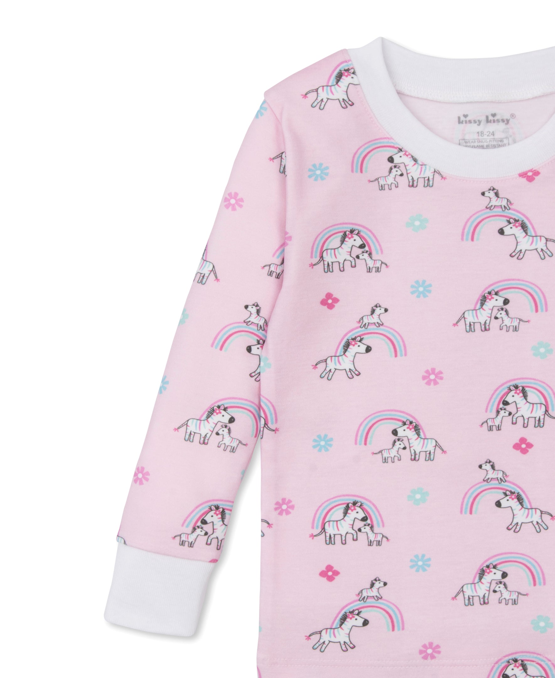 Zebra Summer Fun Pajama Set - Kissy Kissy