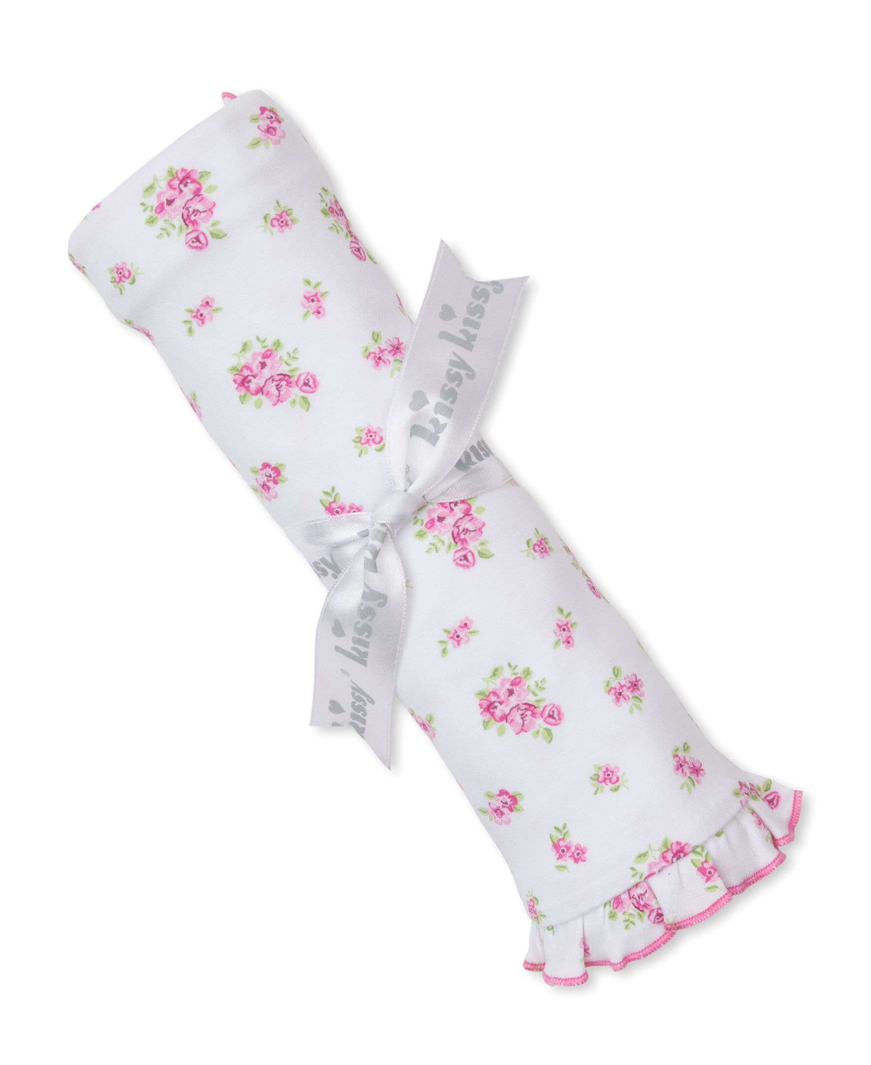Roses and Blooms Pink Blanket - Kissy Kissy