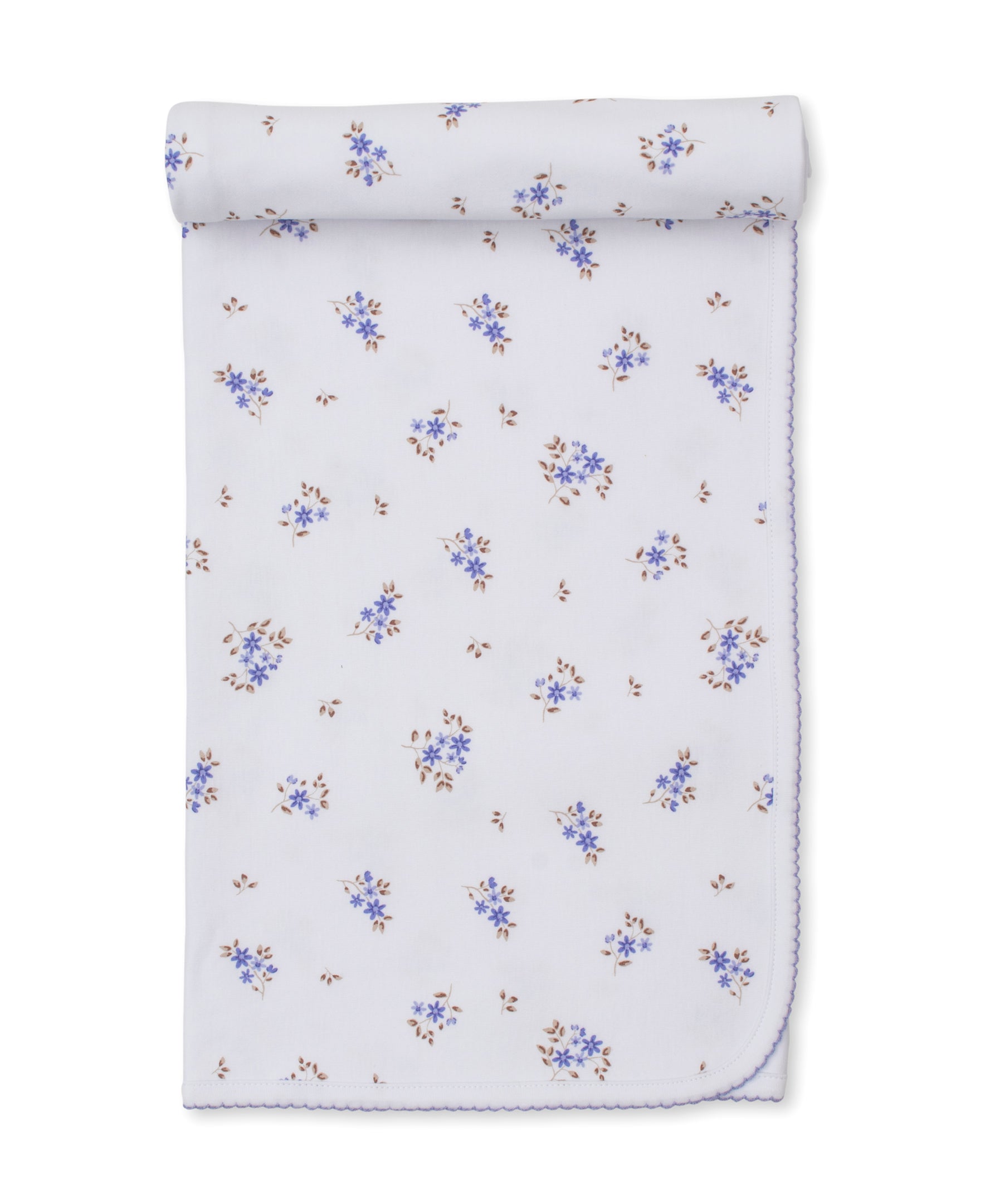 Tiny Blossoms Lilac Blanket - Kissy Kissy
