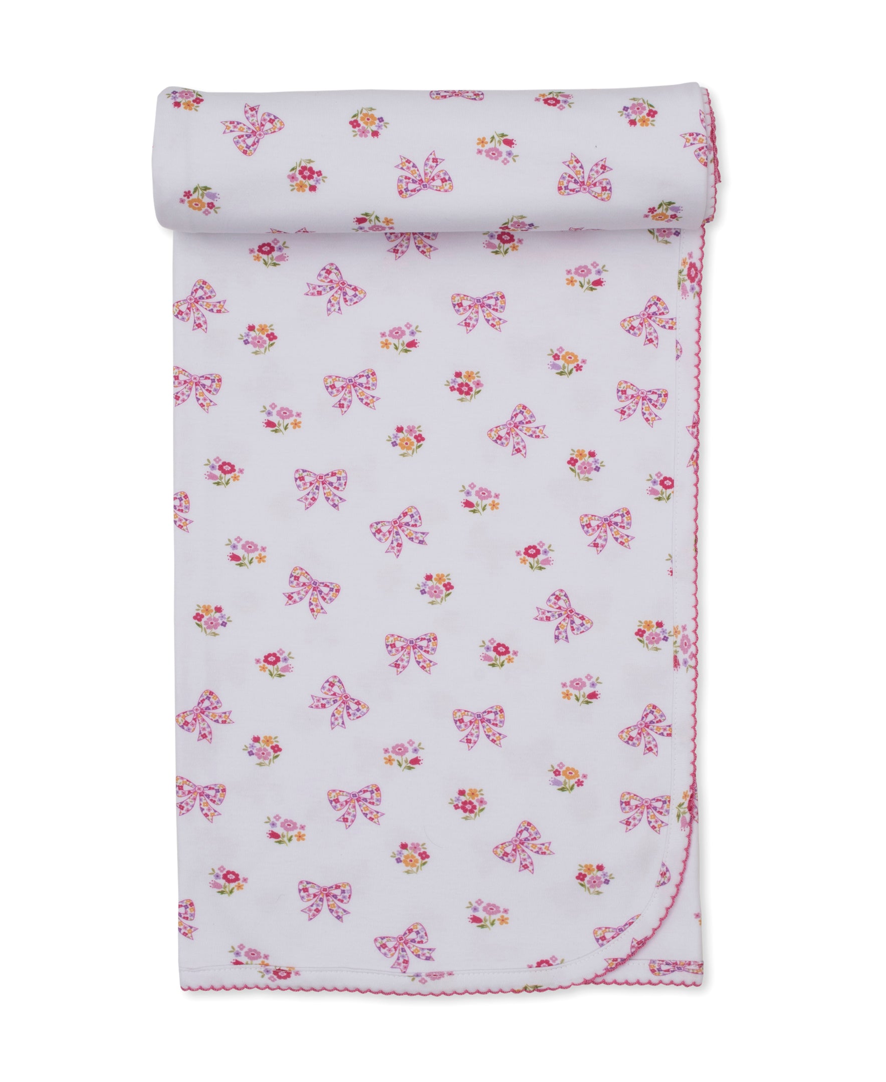 Blossoming Bows Blanket - Kissy Kissy